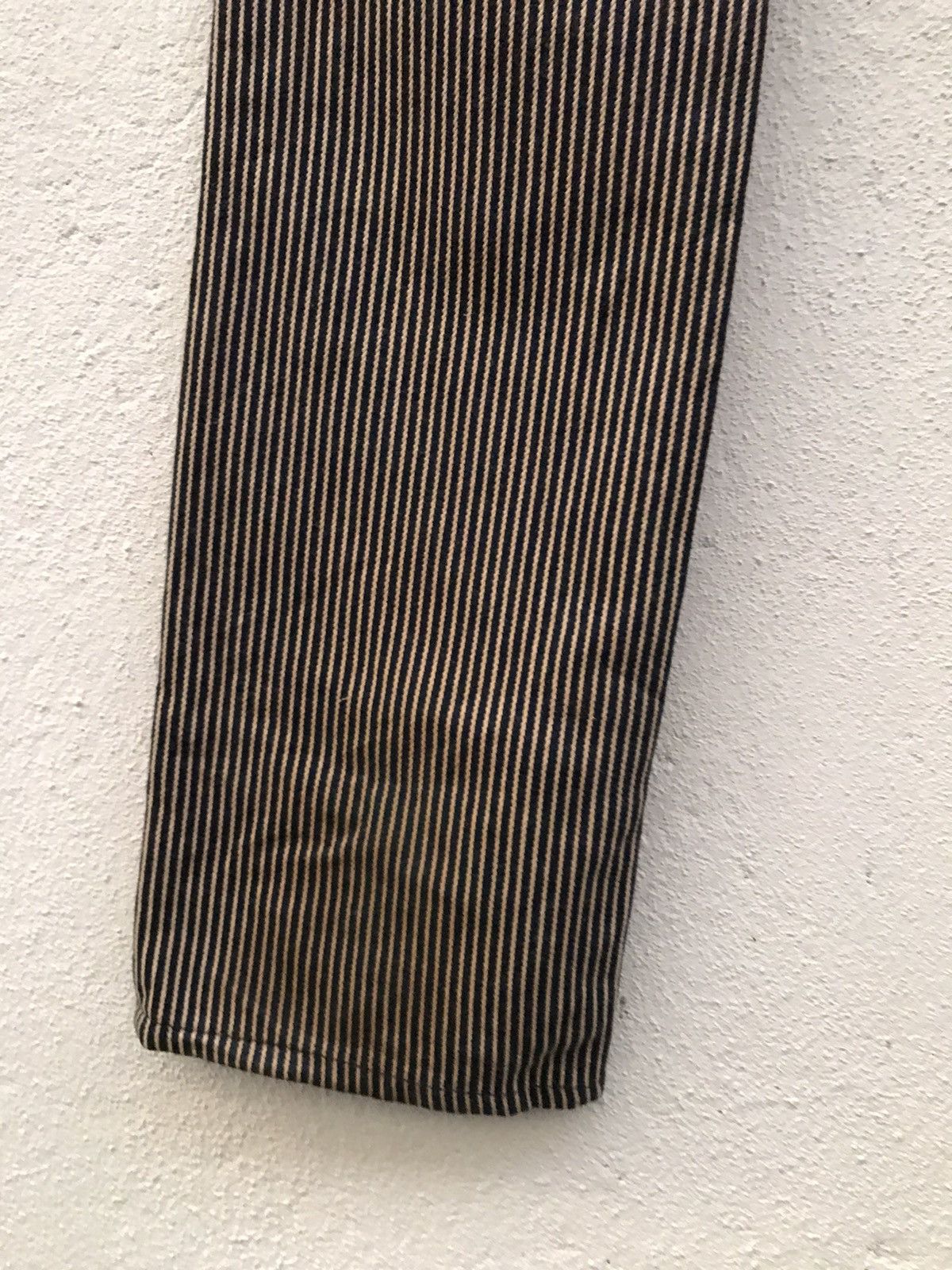 ABAHOUSE Abahouse Hickory Stripe Work Jeans Size US 29 - 8 Thumbnail