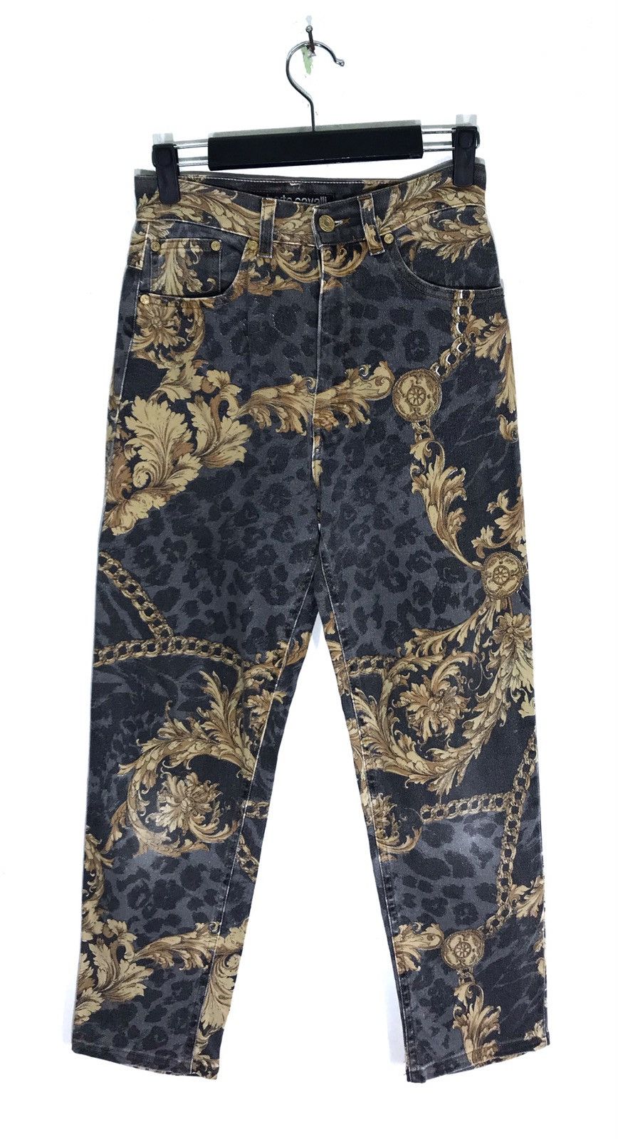 Roberto Cavalli Raberto Cavalli Faded Art Design Jeans Size US 26 / EU 42 - 1 Thumbnail