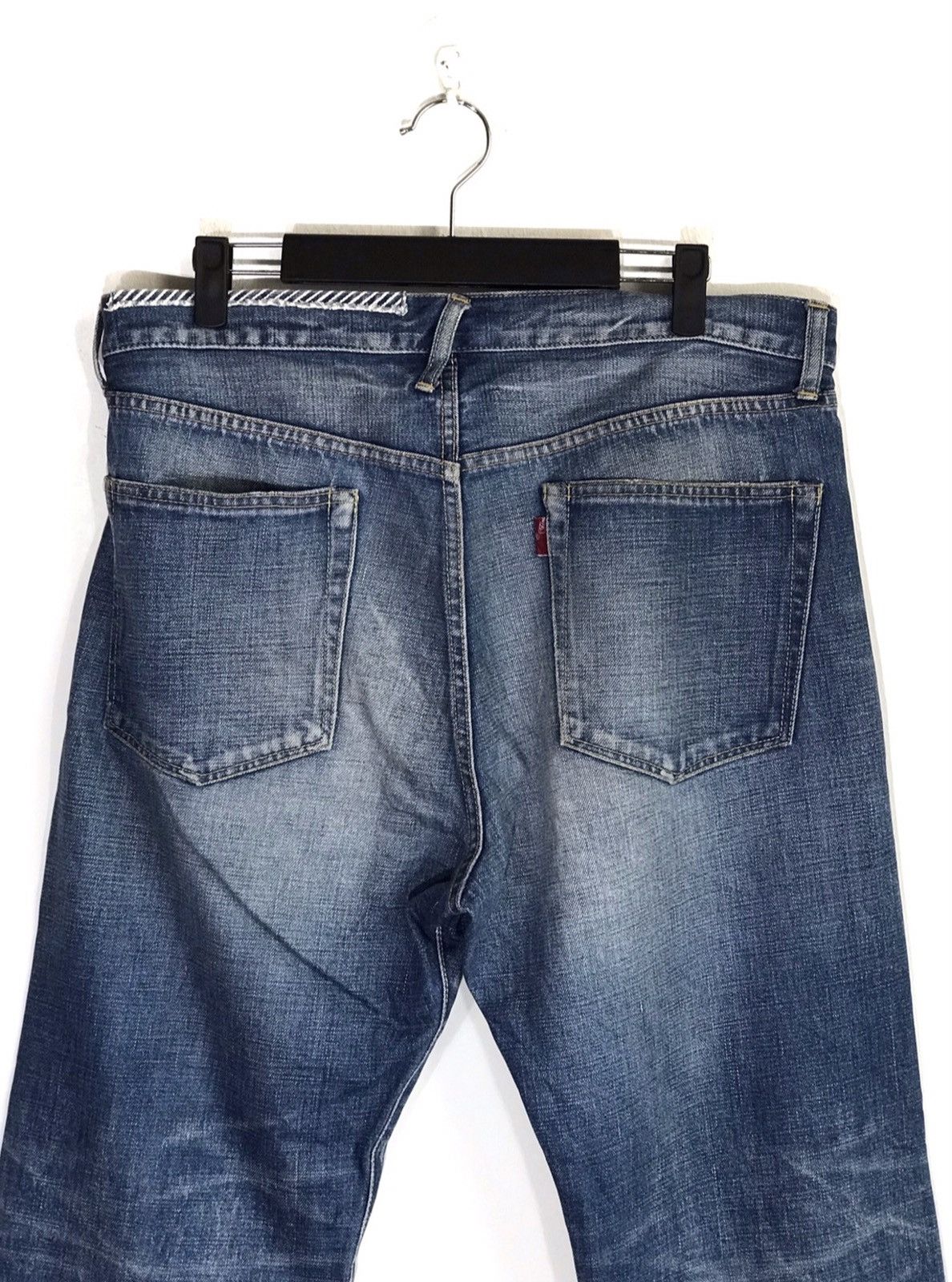If Six Was Nine × Japanese Brand Japanese Brand Tendor Distressed Rips Denim Jeans Size US 36 / EU 52 - 7 Thumbnail