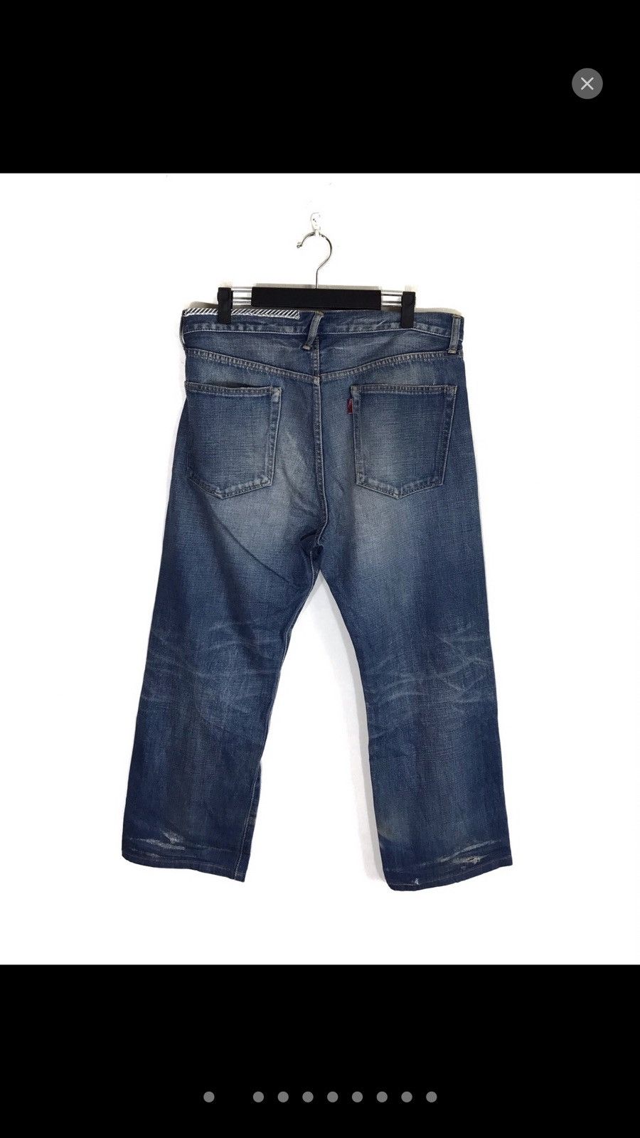 If Six Was Nine × Japanese Brand Japanese Brand Tendor Distressed Rips Denim Jeans Size US 36 / EU 52 - 3 Thumbnail