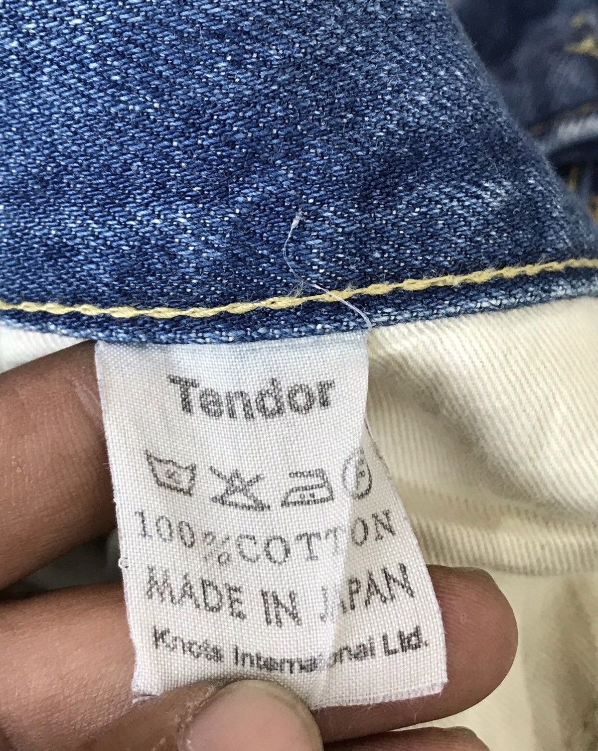 If Six Was Nine × Japanese Brand Japanese Brand Tendor Distressed Rips Denim Jeans Size US 36 / EU 52 - 10 Thumbnail