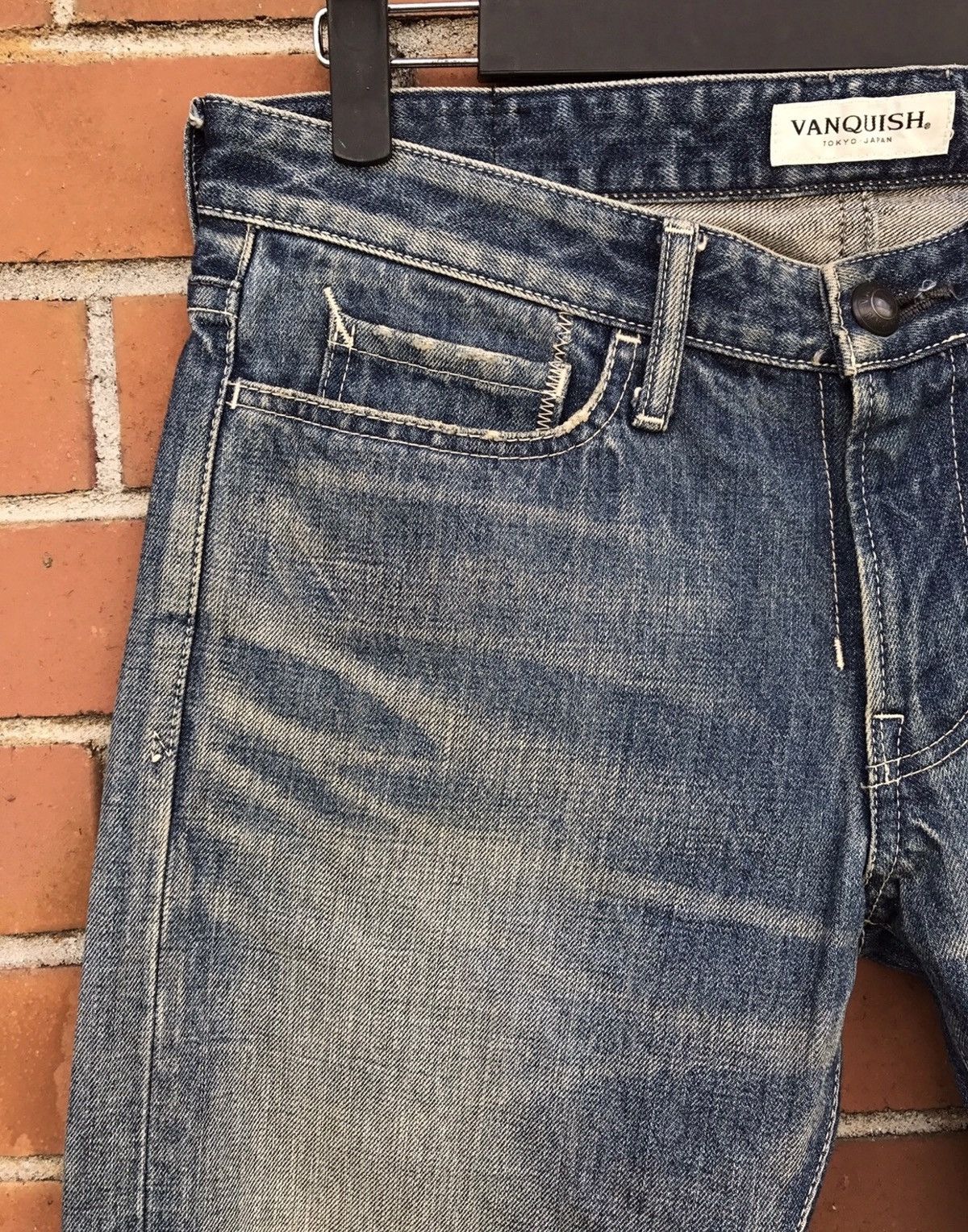 Vanquish Made in Japan Vanquish Faded Jeans Size US 34 / EU 50 - 4 Thumbnail