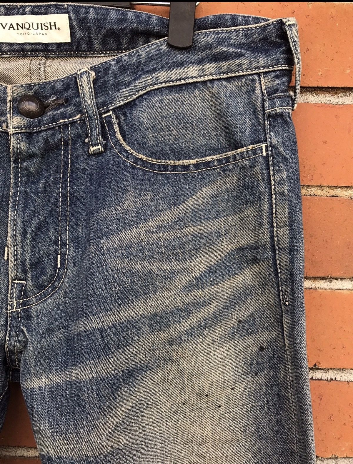 Vanquish Made in Japan Vanquish Faded Jeans Size US 34 / EU 50 - 3 Thumbnail
