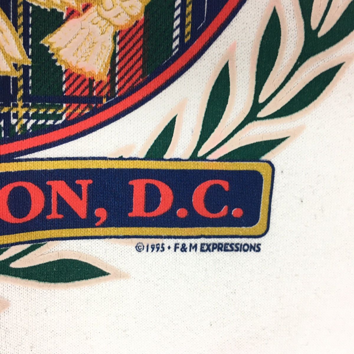 Vintage Vintage 90s United States Washington Dc Sweatshirt Size US M / EU 48-50 / 2 - 4 Thumbnail