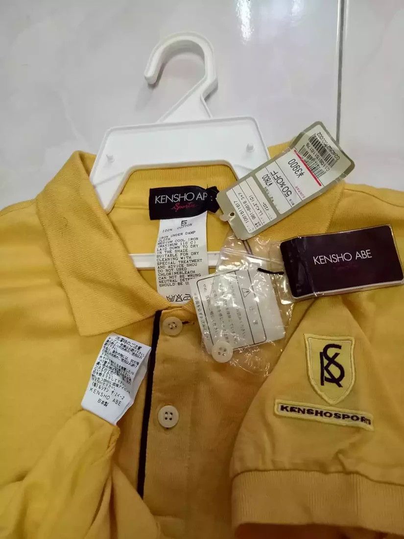 Kensho Abe 💥KENSHO ABE / kensho sport golf japan polo shirt Size US L / EU 52-54 / 3 - 6 Thumbnail