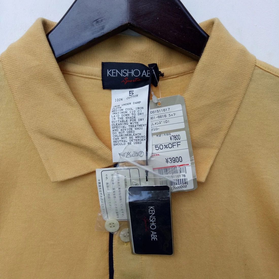 Kensho Abe 💥KENSHO ABE / kensho sport golf japan polo shirt Size US L / EU 52-54 / 3 - 5 Thumbnail
