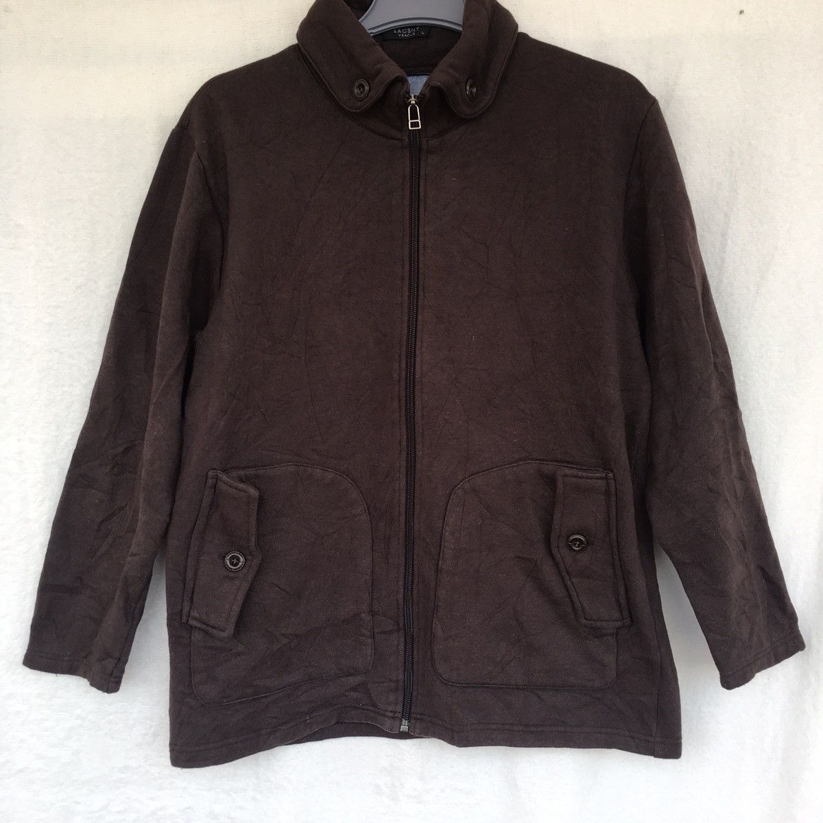 Yohji Yamamoto sacsny ysaacs yohji yamammoto cotton jacket Size US L / EU 52-54 / 3 - 1 Thumbnail