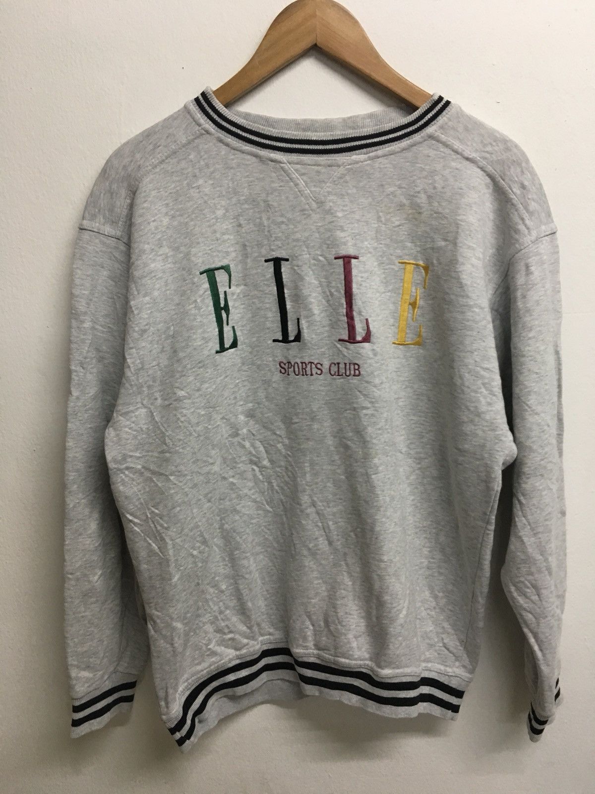 Vintage ELLE sweatshirt Size US M / EU 48-50 / 2 - 2 Thumbnail