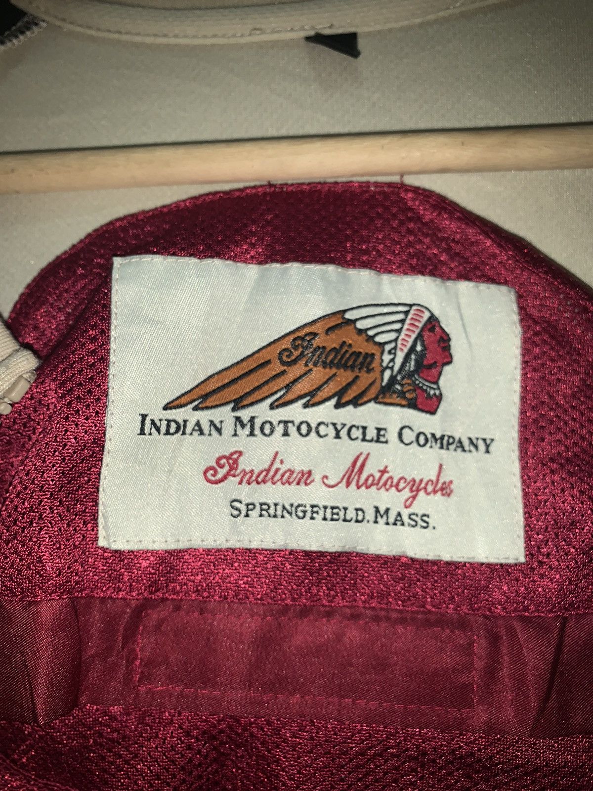 Vintage 🔥VINTAGE INDIAN MOTORCYCLES light Jacket Size US M / EU 48-50 / 2 - 2 Thumbnail