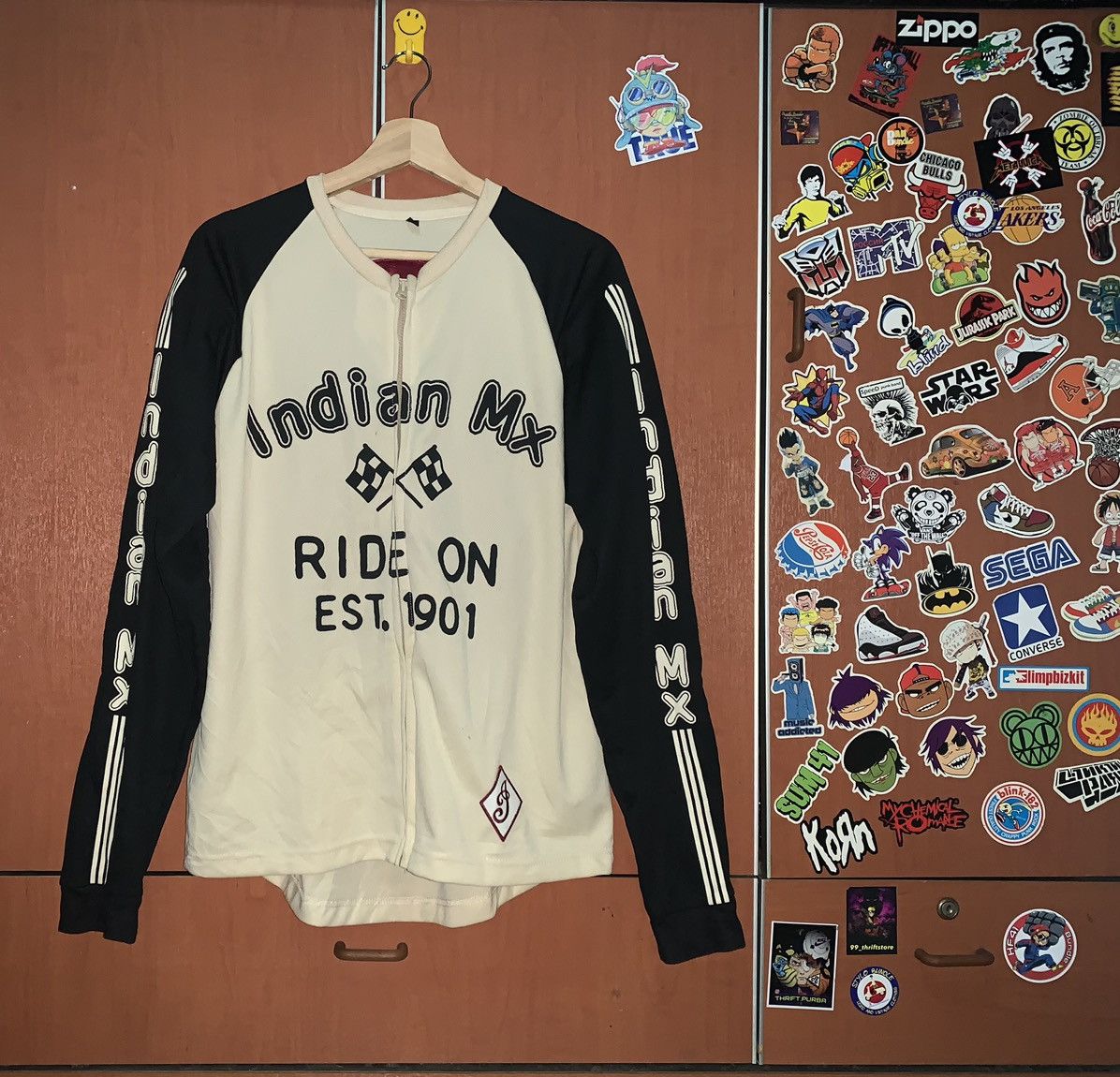 Vintage 🔥VINTAGE INDIAN MOTORCYCLES light Jacket Size US M / EU 48-50 / 2 - 1 Thumbnail