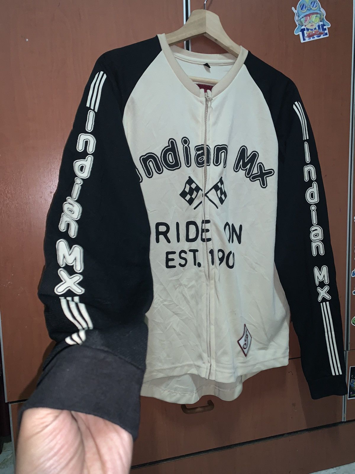 Vintage 🔥VINTAGE INDIAN MOTORCYCLES light Jacket Size US M / EU 48-50 / 2 - 8 Thumbnail