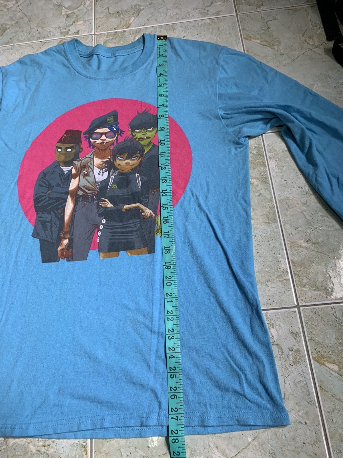 Band Tees GORILLAZ LONGSLEEVE Band t-shirt Size US M / EU 48-50 / 2 - 8 Thumbnail