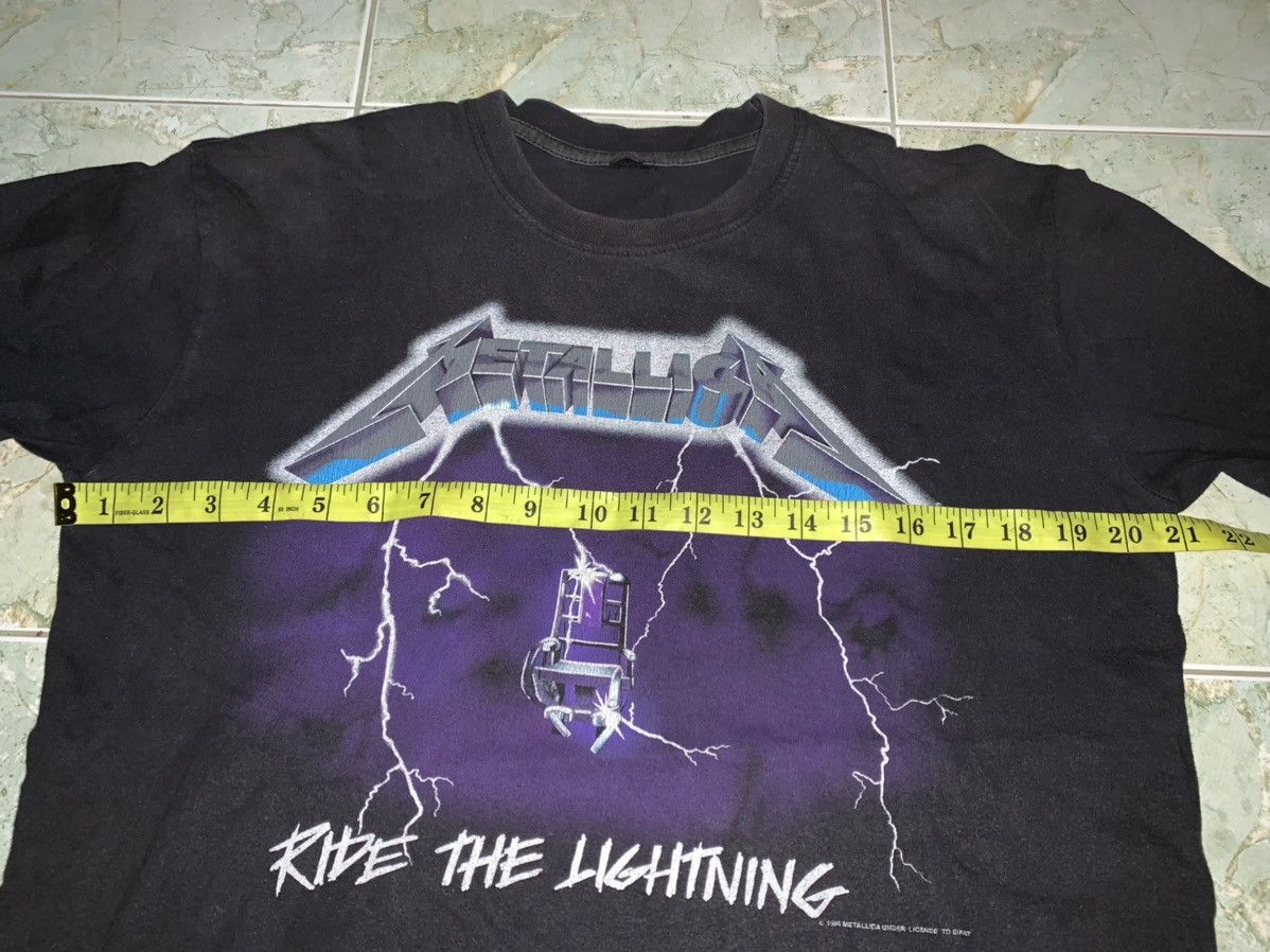 Band Tees × Vintage Ride The Lightning Long Sleeve Size US M / EU 48-50 / 2 - 7 Thumbnail