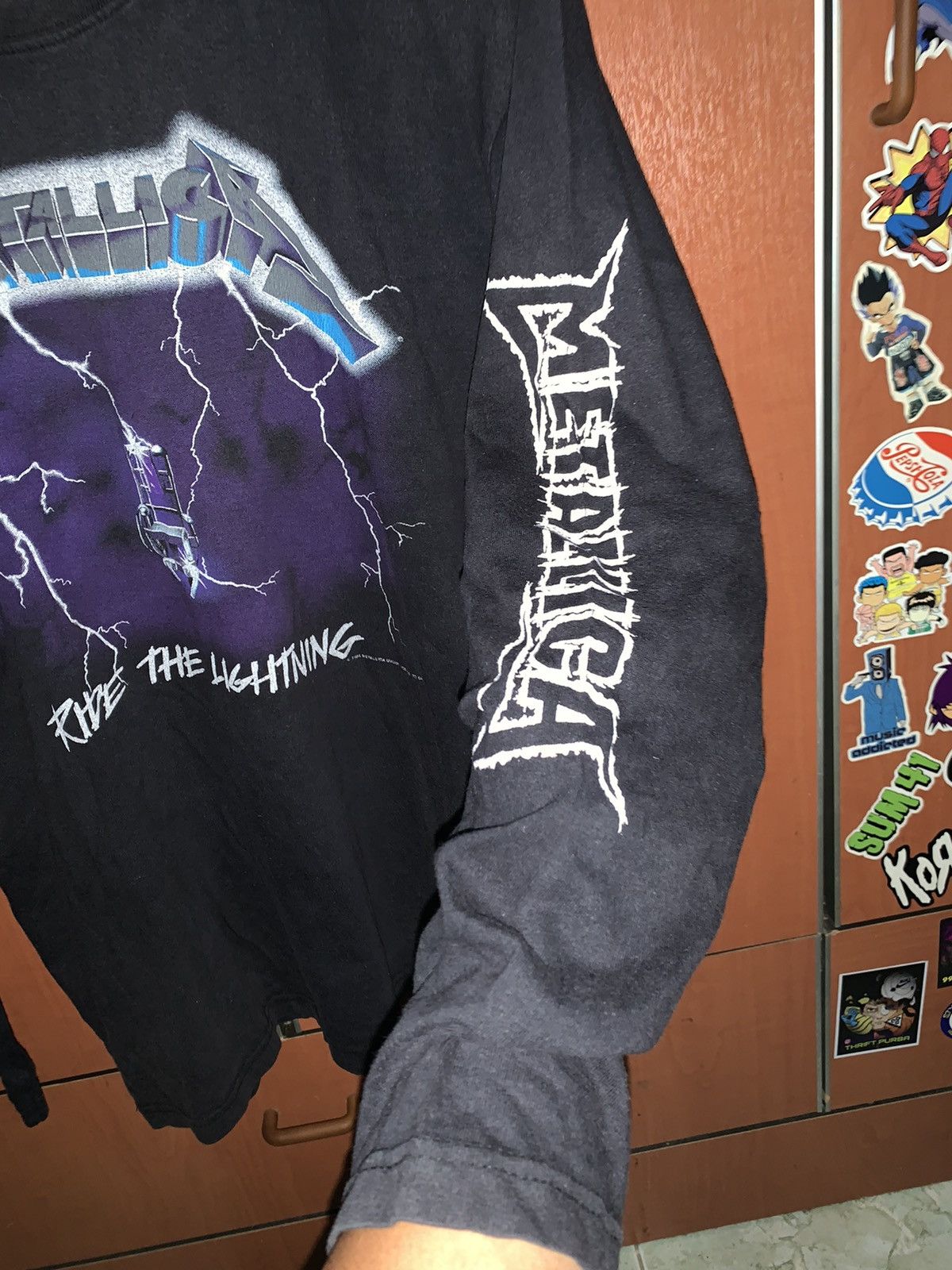 Band Tees × Vintage Ride The Lightning Long Sleeve Size US M / EU 48-50 / 2 - 4 Thumbnail