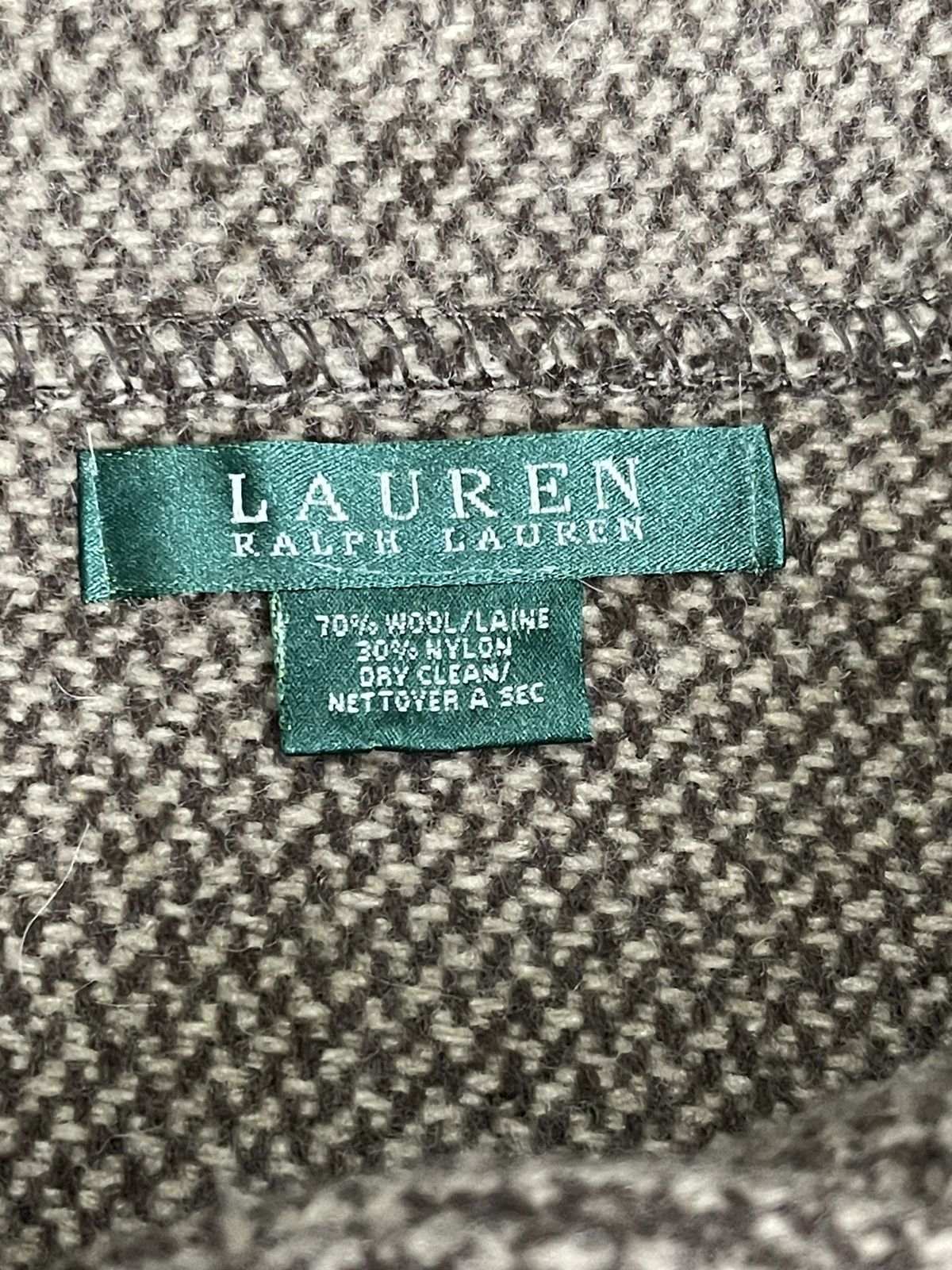 Lauren Ralph Lauren WOOL CAPE SHAWL PONCHO Size US L / EU 52-54 / 3 - 5 Thumbnail