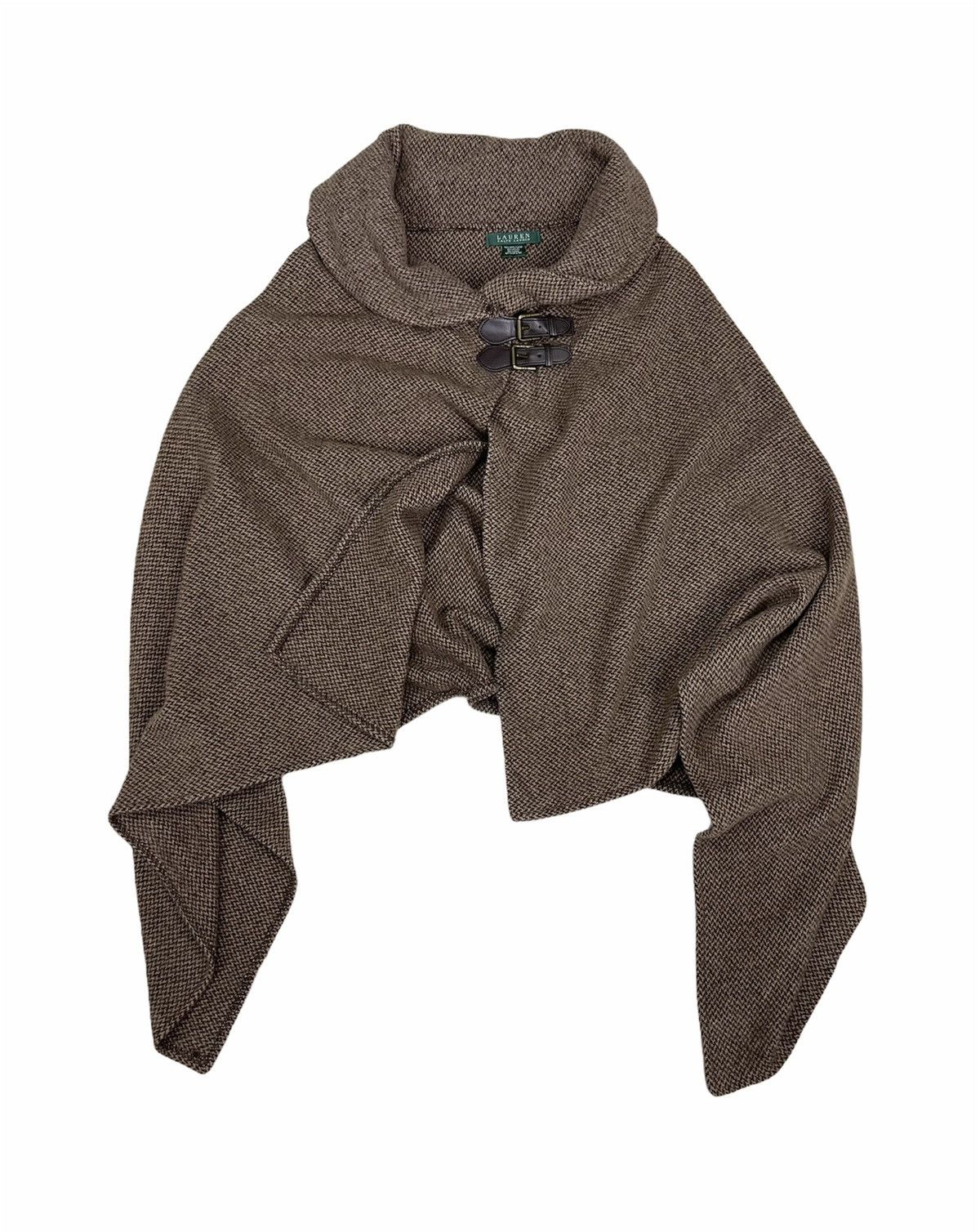 WOOL CAPE SHAWL PONCHO