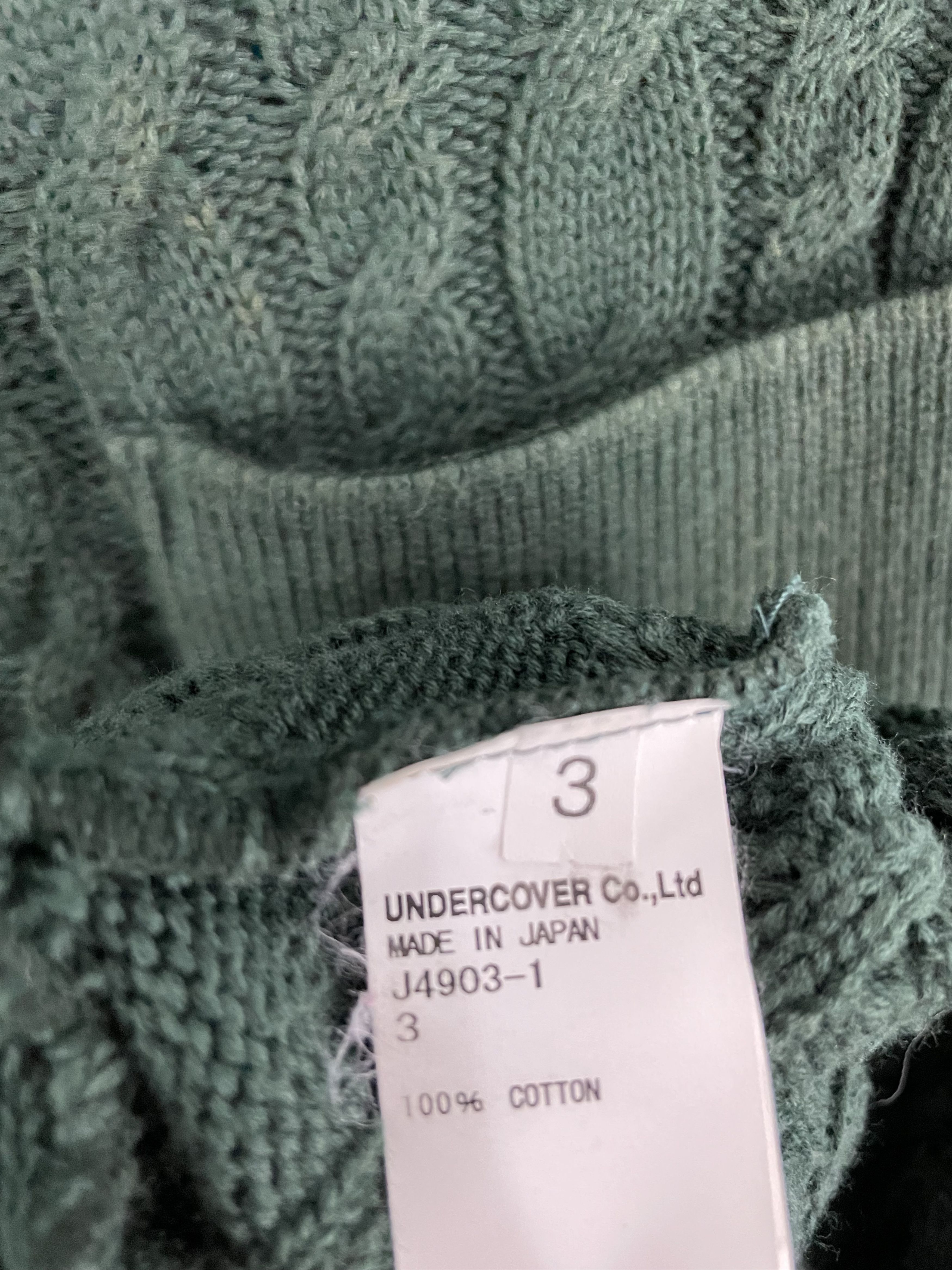 Undercover AW12 Psycho Color Knit Sweater Size US M / EU 48-50 / 2 - 4 Thumbnail
