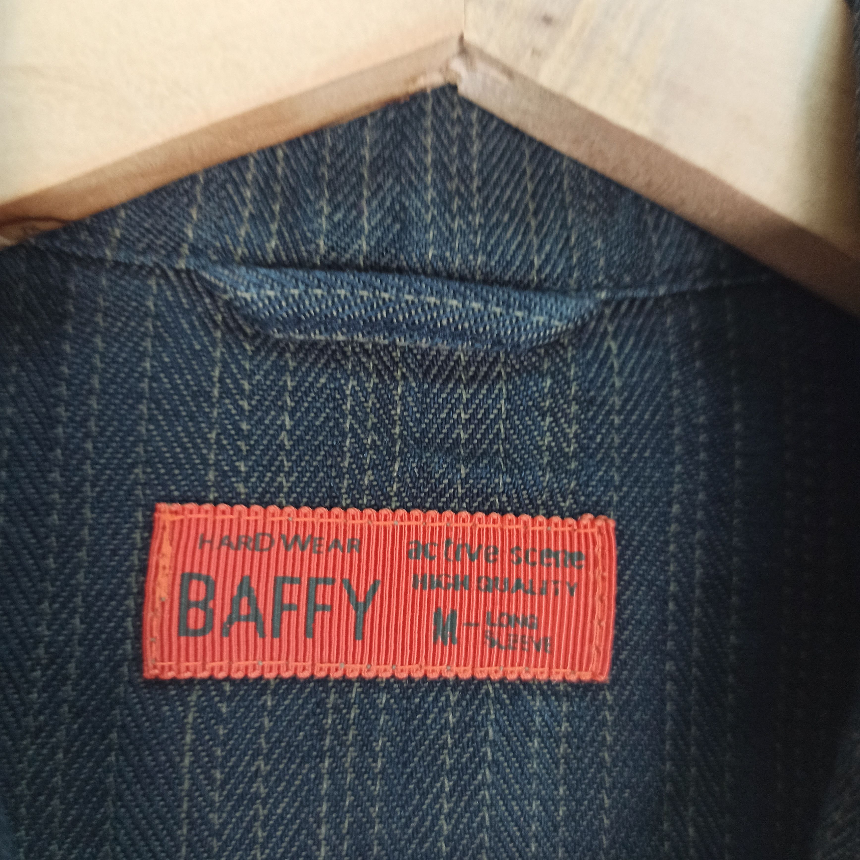 Edition Japan Baffy Hard Wear Jacket Jeans Japanese Brand Size US M / EU 48-50 / 2 - 8 Thumbnail