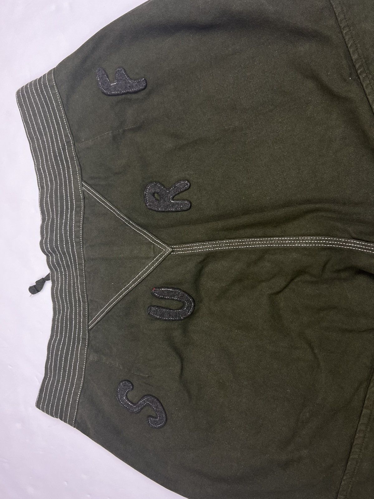 Kapital Green Long Board Shorts Size US 32 / EU 48 - 4 Thumbnail