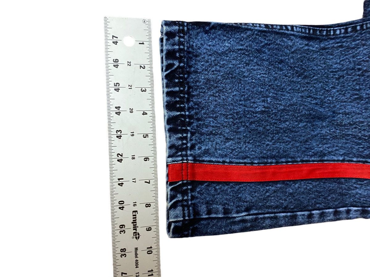 JNCO Vintage 90s Ice Pole Spell Out Baggy Wide Leg Rave Jeans Size US 30 / EU 46 - 11 Thumbnail