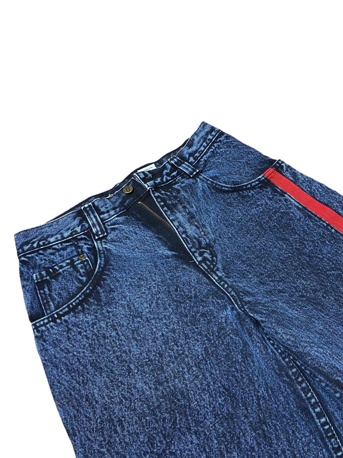 JNCO Vintage 90s Ice Pole Spell Out Baggy Wide Leg Rave Jeans Size US 30 / EU 46 - 5 Thumbnail
