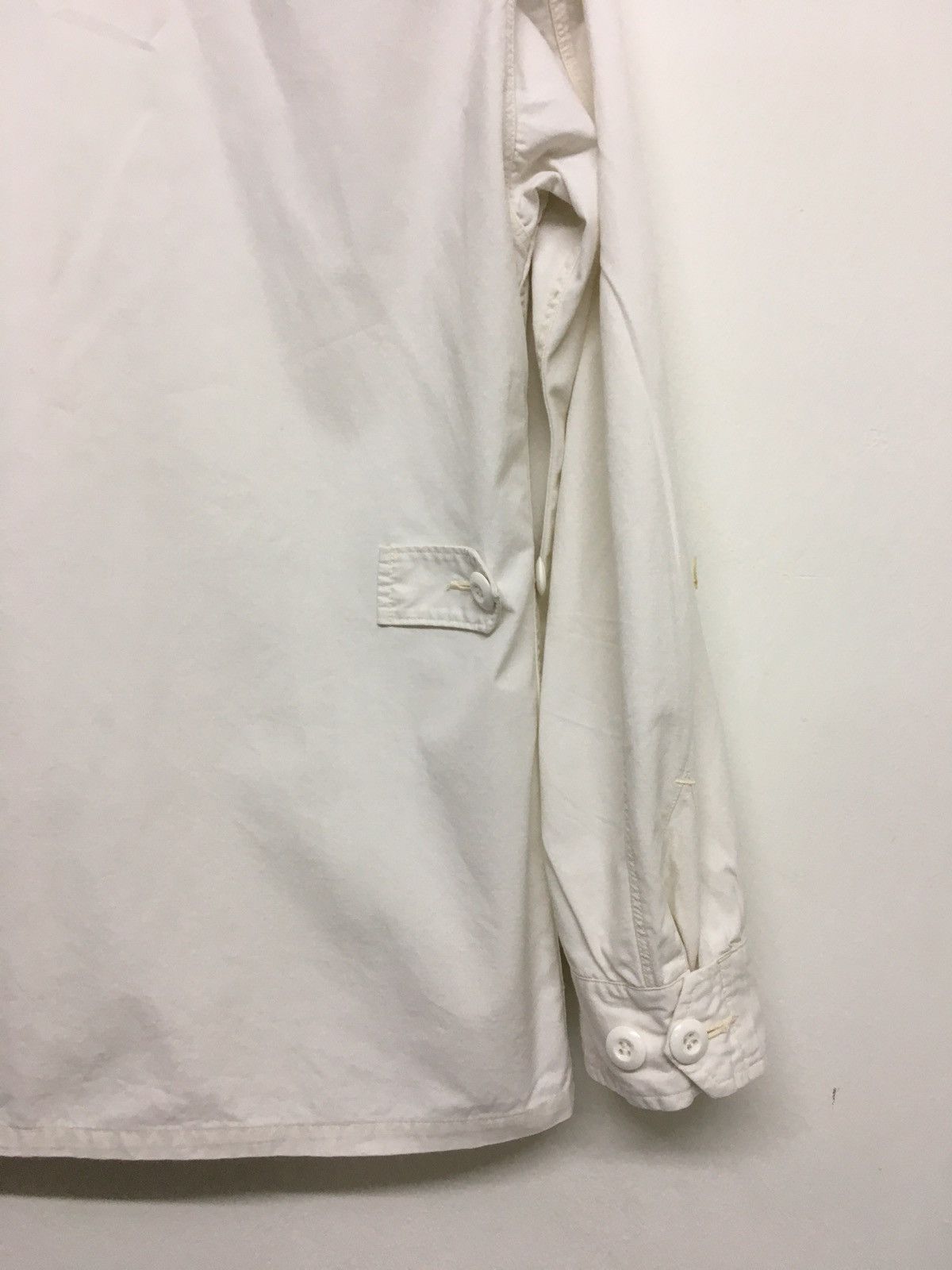 Designer markaware white cotton jacket- sample item Size US M / EU 48-50 / 2 - 10 Thumbnail