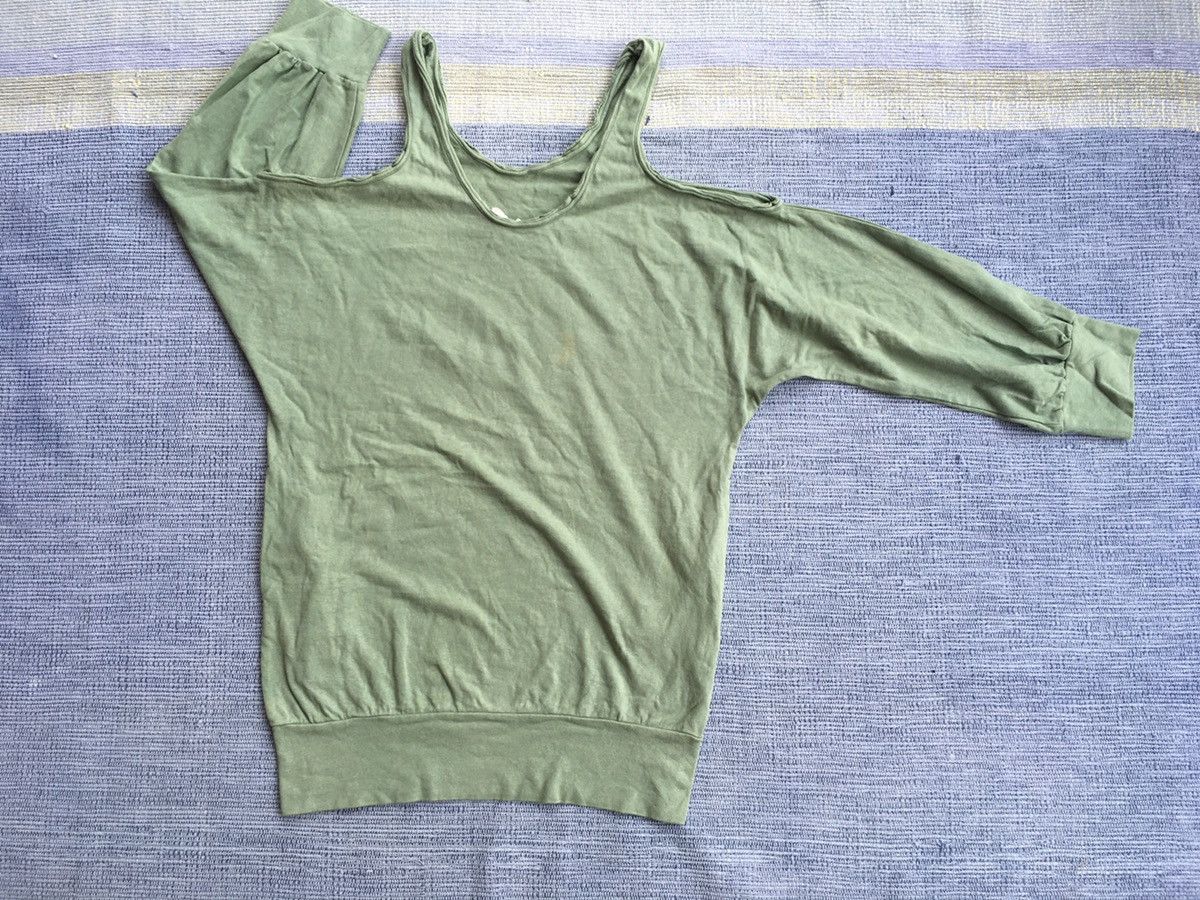 image of Limi Feu x Yohji Yamamoto Oversized Sweatshirt in Green, Women's (Size Small)
