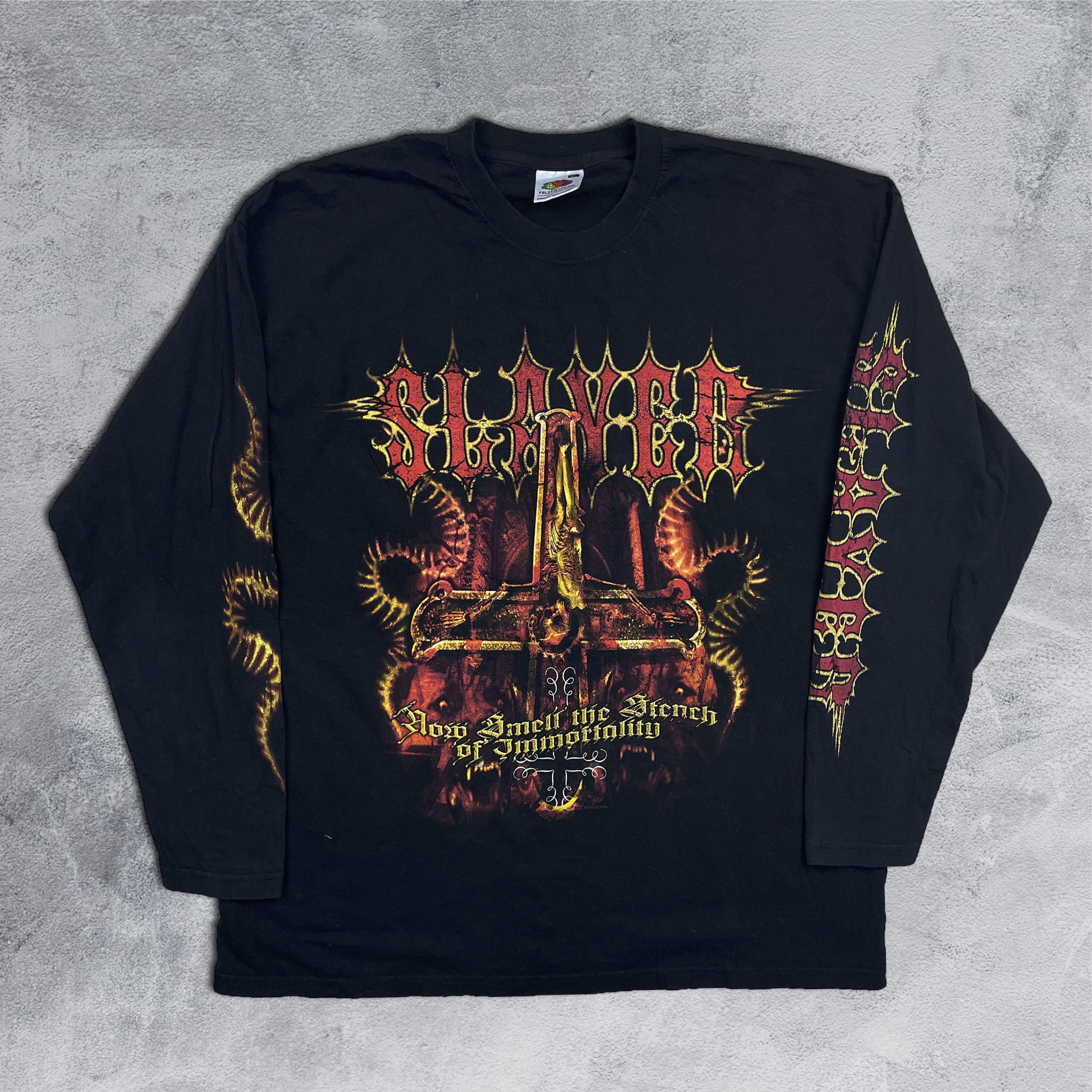 Band Tees × Slayer × Vintage 2004 Slayer Vintage Longsleeve T-shirt ...