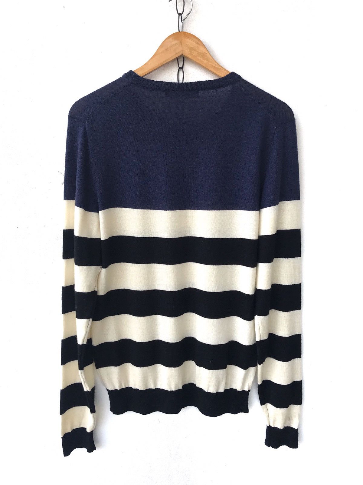 Japanese Brand × URBAN RESEARCH DOORS Branded Japan Dual Tones Sailor Striped LS Knitwear Size US L / EU 52-54 / 3 - 5 Thumbnail
