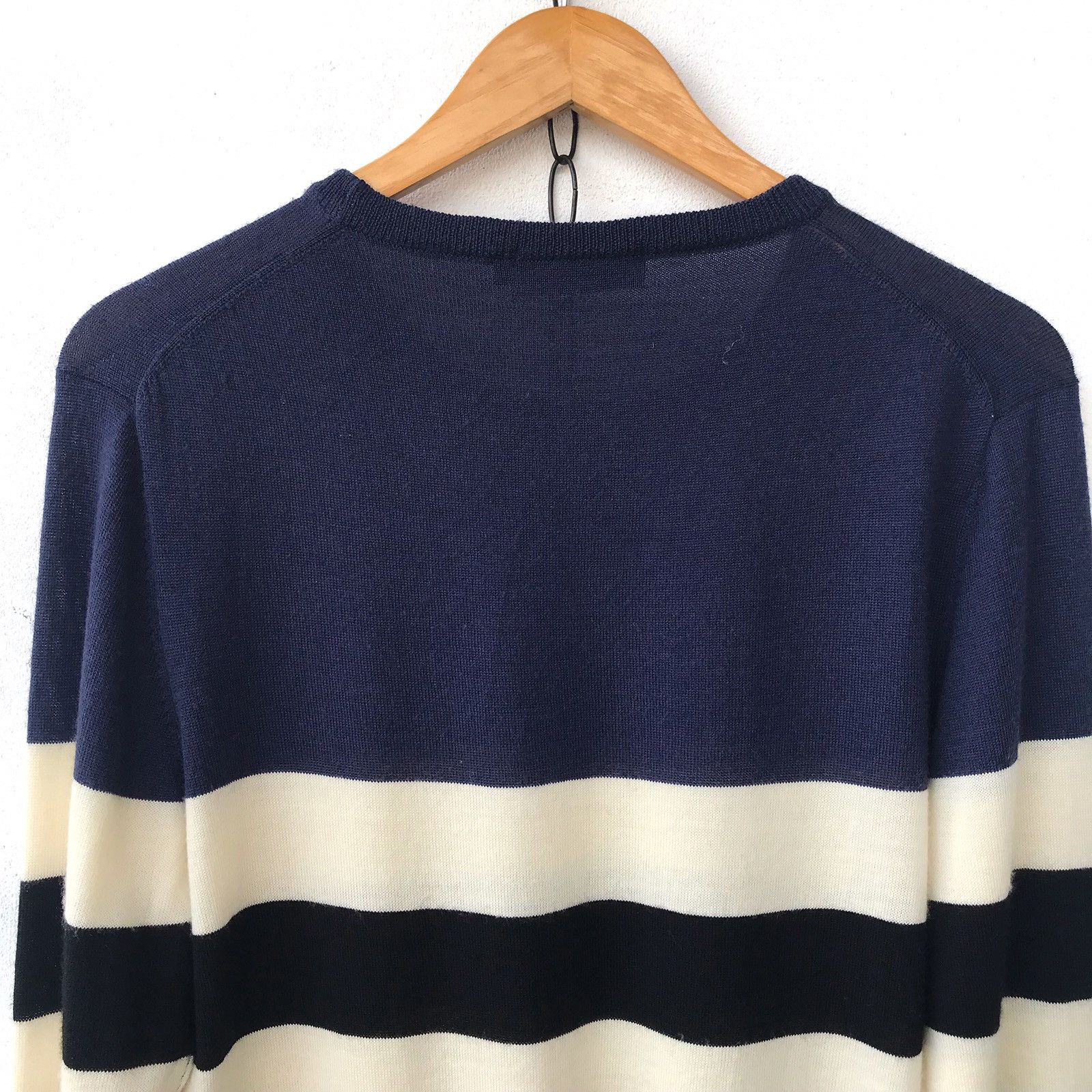 Japanese Brand × URBAN RESEARCH DOORS Branded Japan Dual Tones Sailor Striped LS Knitwear Size US L / EU 52-54 / 3 - 6 Thumbnail