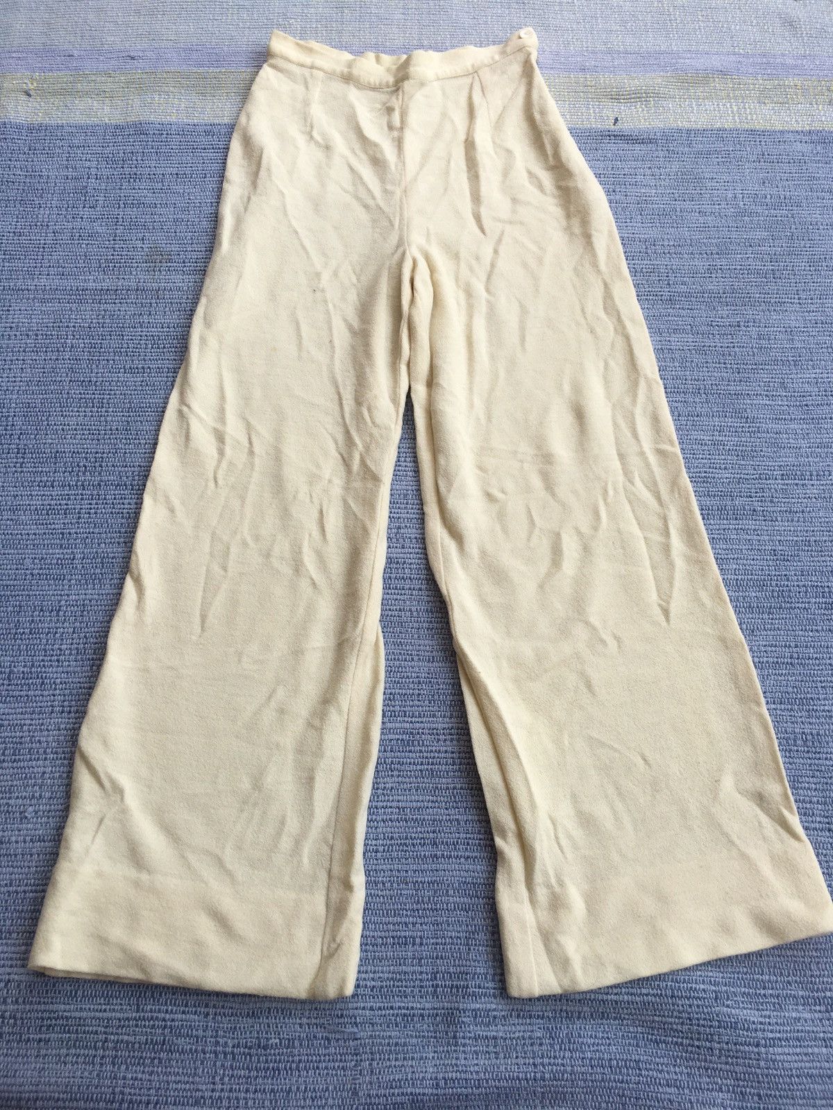image of Fendi x Vintage Cream Pants, Men's (Size 26)