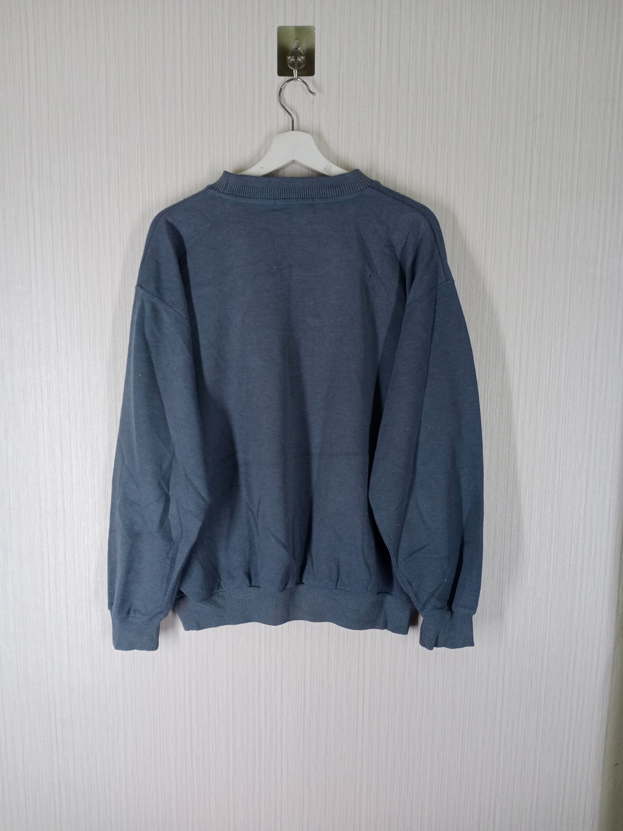 Gianni Valentino Vintage 90s Gianni Valentino Sweatshirt Big Logo Embroidery Size US XL / EU 56 / 4 - 4 Thumbnail
