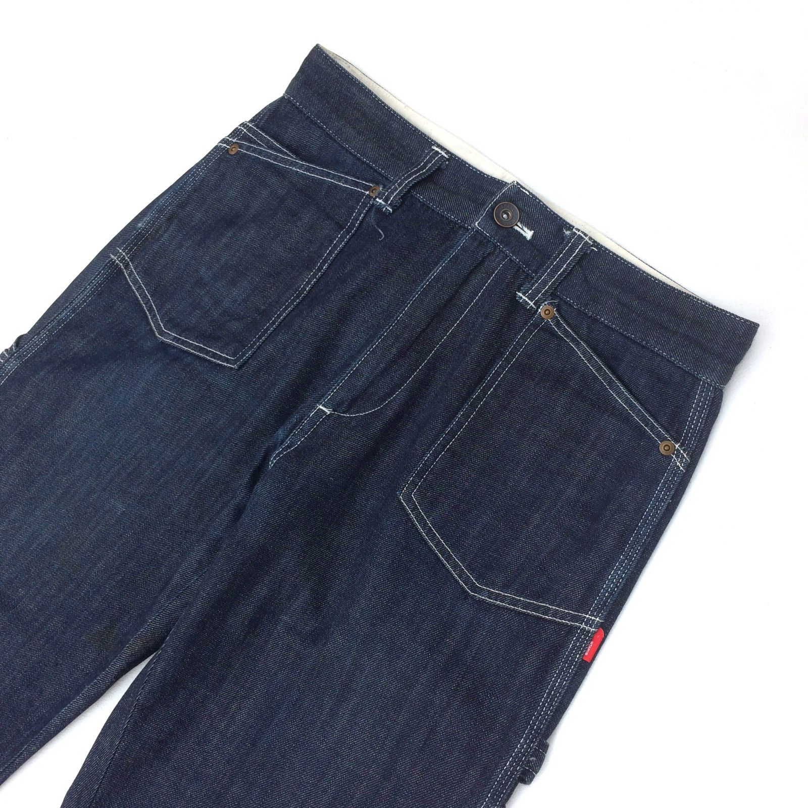 Wtaps AW2011 Indigo Denim "Way of Life" Union Jeans Size US 31 - 3 Thumbnail