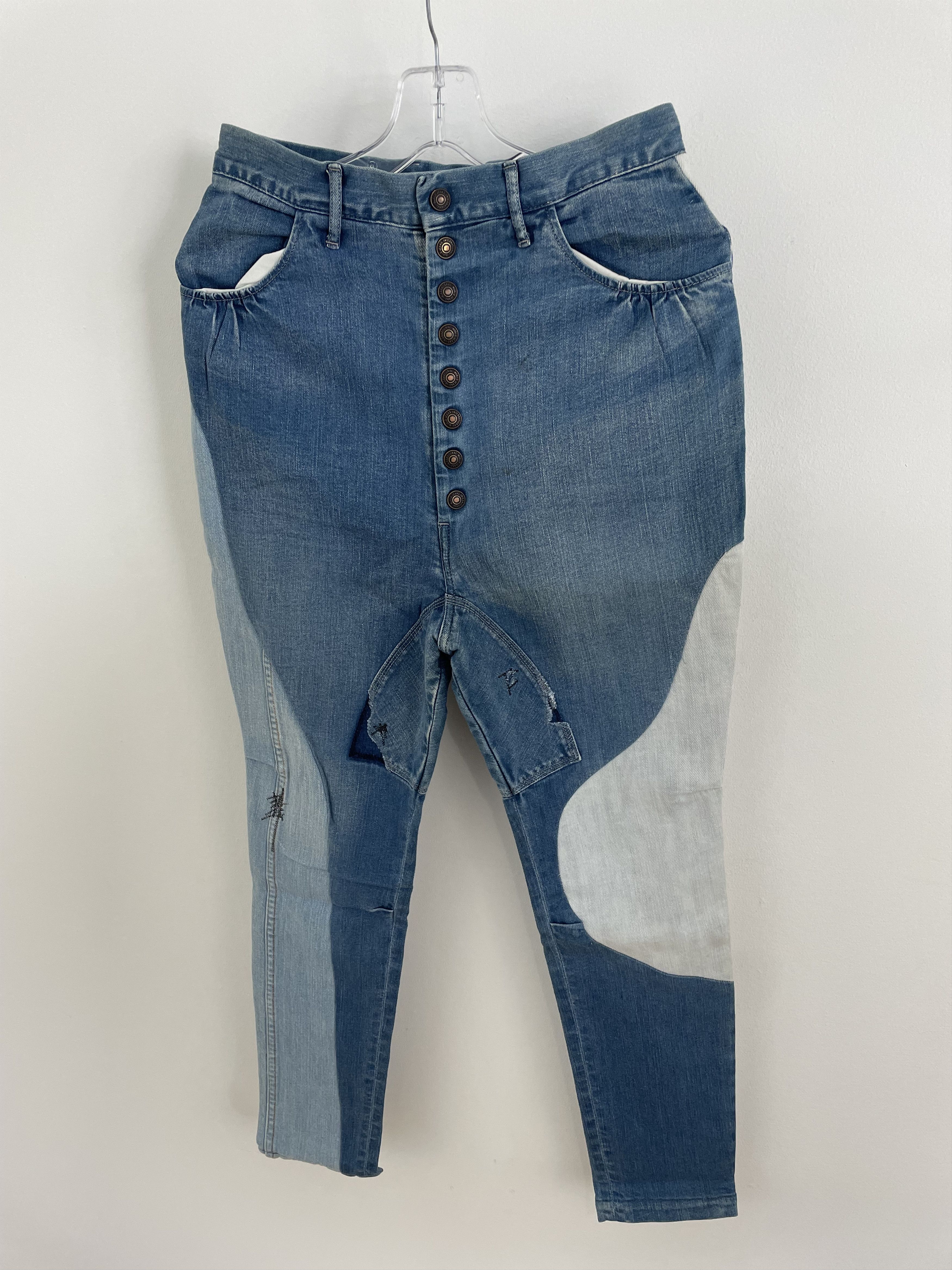 Kapital Kountry Panelled Denim Size US 28 / EU 44 - 2 Thumbnail
