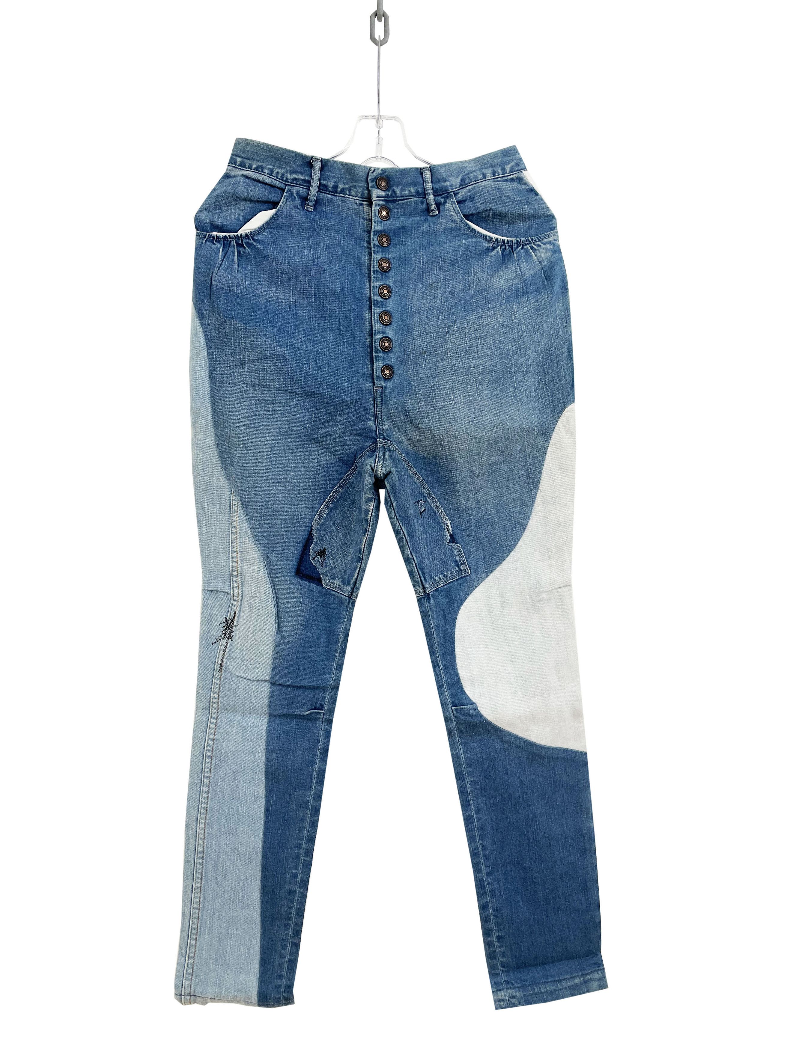 Kapital Kountry Panelled Denim Size US 28 / EU 44 - 1 Thumbnail