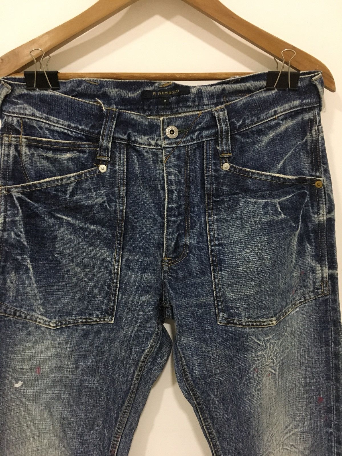 Paul Smith painted denim Size US 30 / EU 46 - 1 Thumbnail
