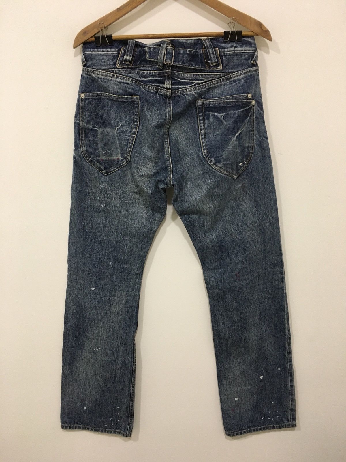 Paul Smith painted denim Size US 30 / EU 46 - 4 Thumbnail