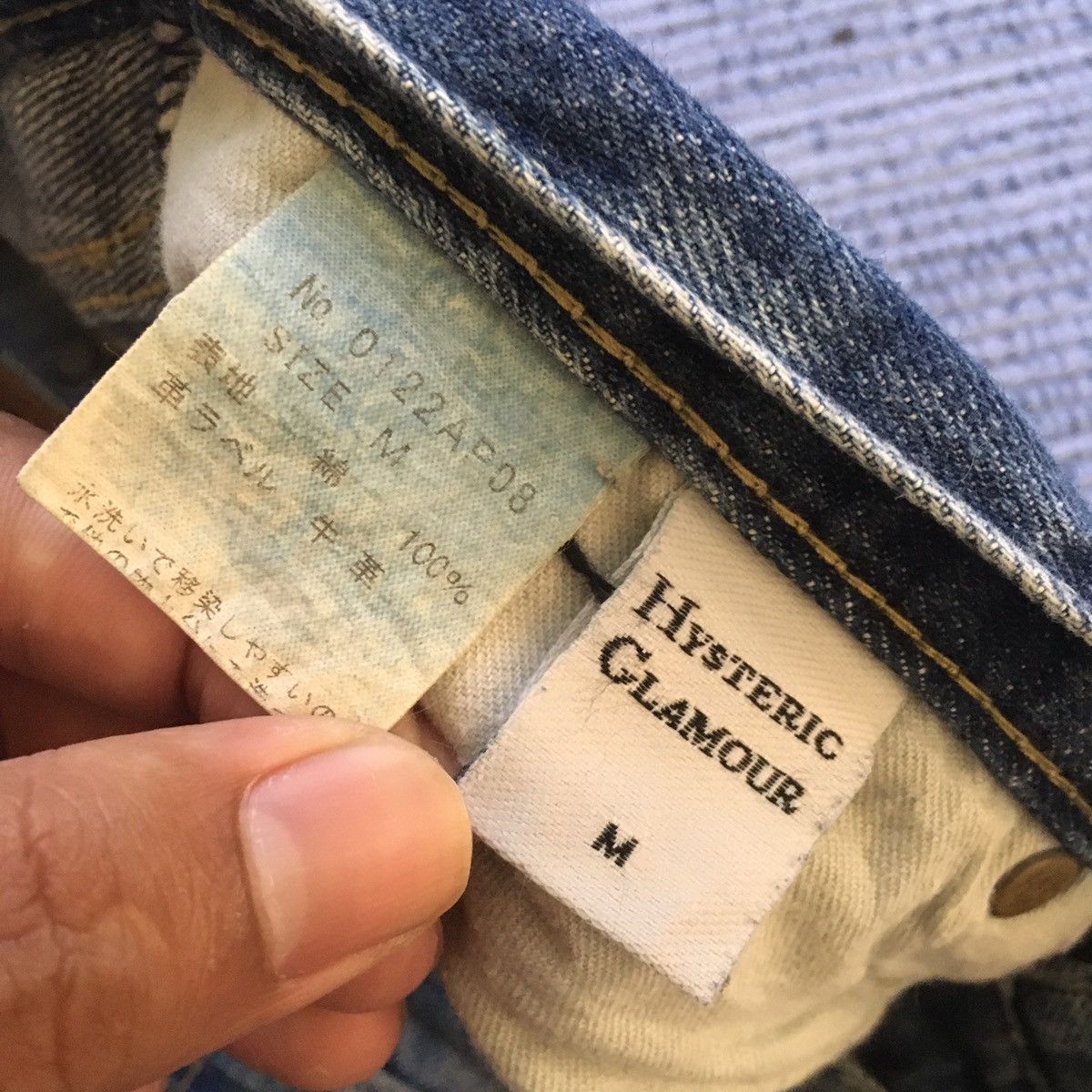 Hysteric Glamour vintage hysteric bootcut denim Size US 29 - 5 Thumbnail