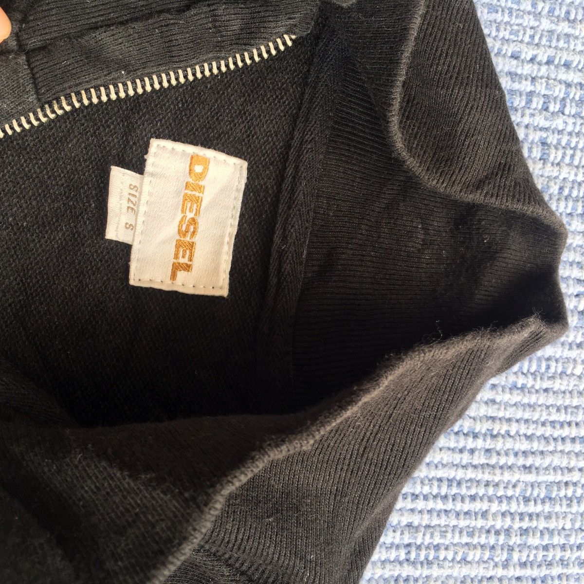 Diesel black cotton jacket Size US S / EU 44-46 / 1 - 3 Thumbnail
