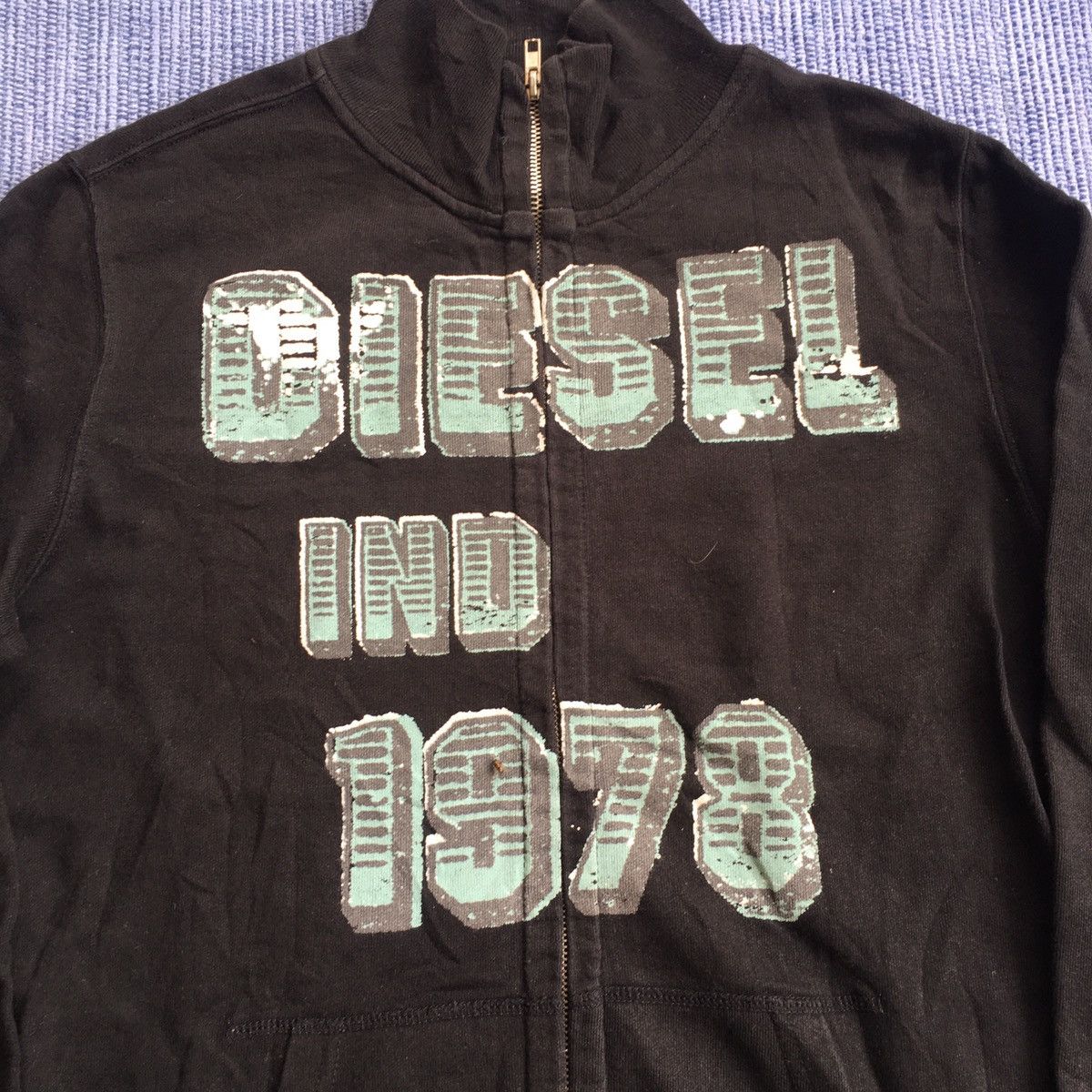 Diesel black cotton jacket Size US S / EU 44-46 / 1 - 2 Thumbnail