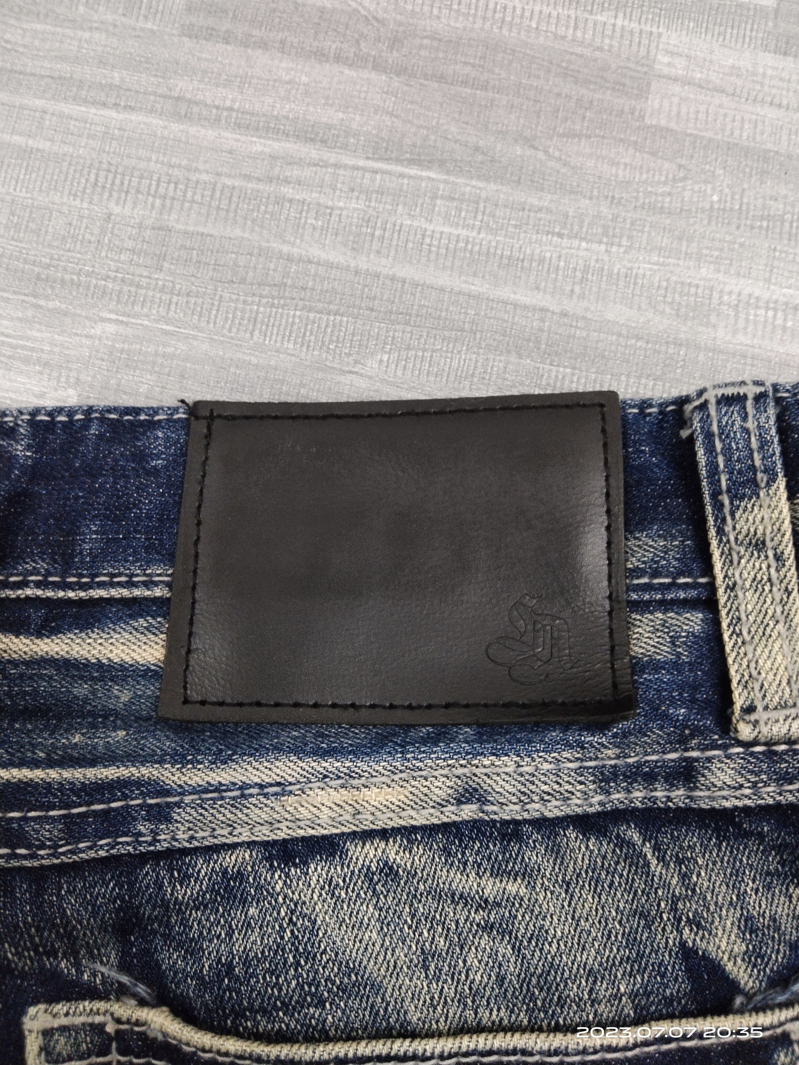 Japanese Brand FLARE SICK RUSTY LA GATE DENIM PANTS Size US 31 - 8 Thumbnail
