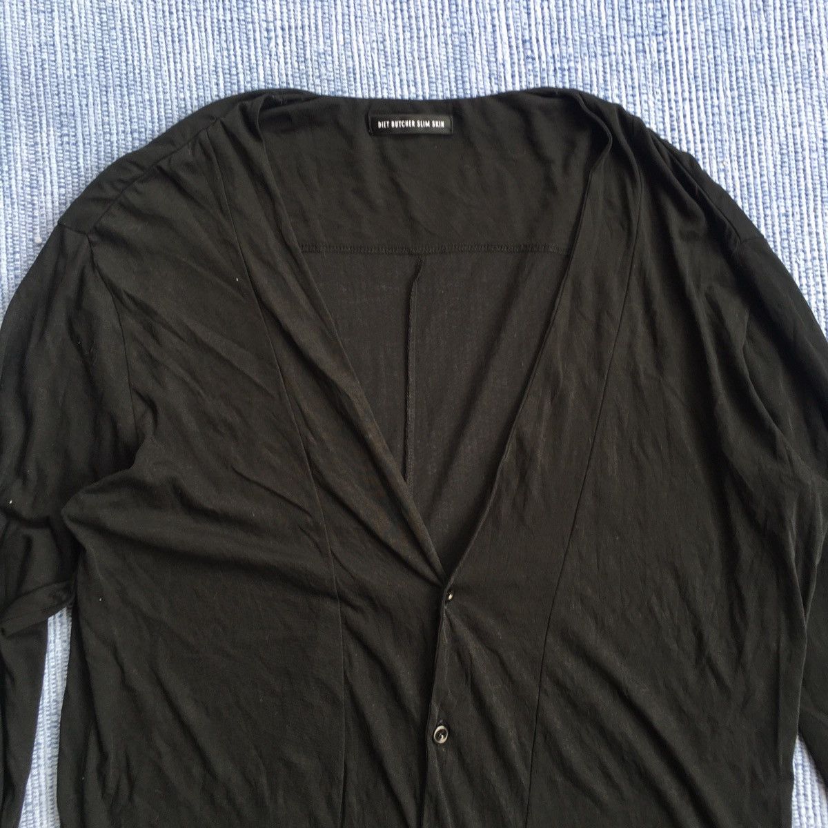 Diet Butcher Slim Skin 2016 ss “beat biters” black cardigan Size US S / EU 44-46 / 1 - 2 Thumbnail