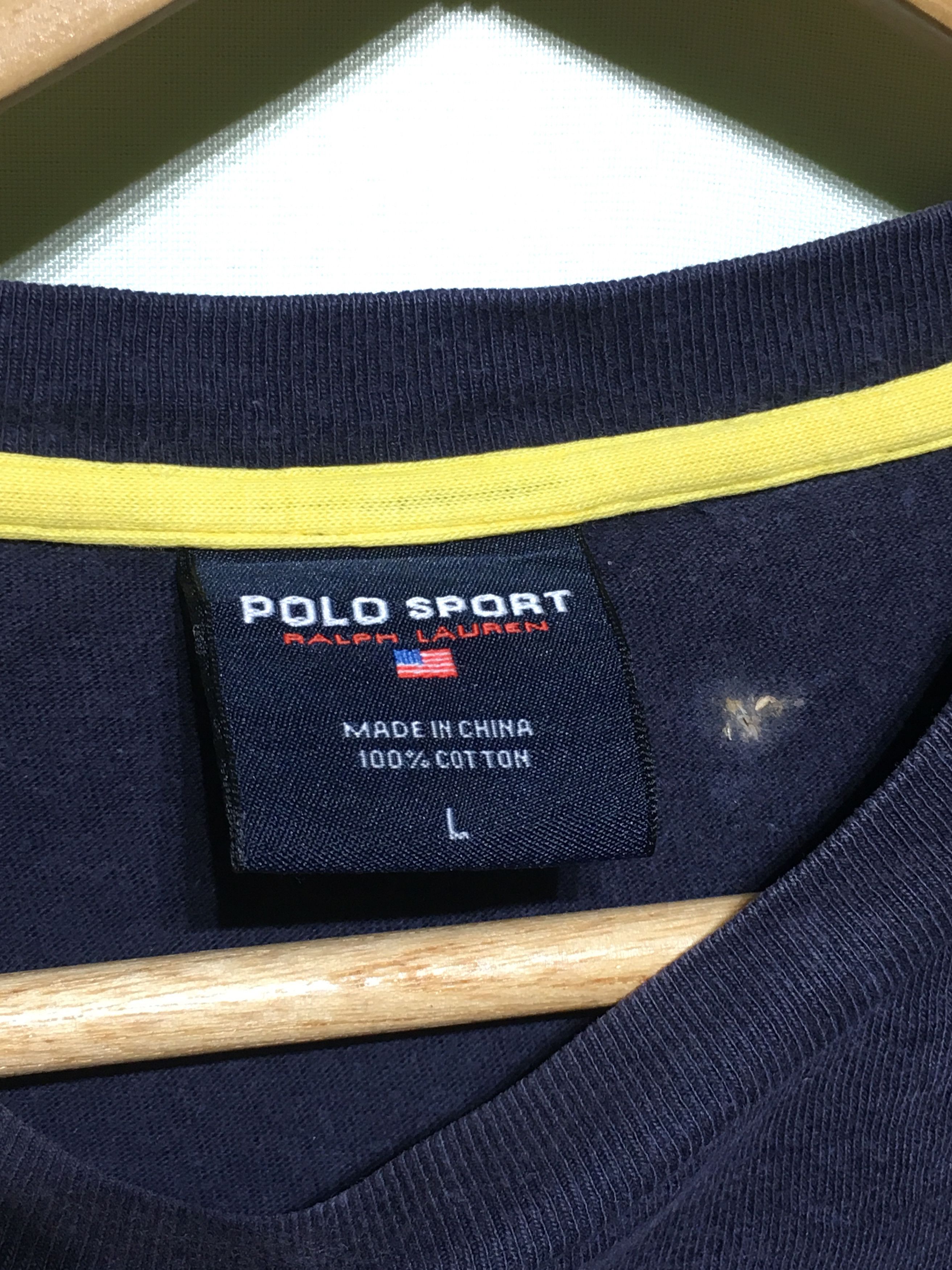 Polo Ralph Lauren VINTAGE POLO RALPH LAUREN TEAM P3 PRL SPELL OUT T-SHIRTS Size US L / EU 52-54 / 3 - 3 Thumbnail