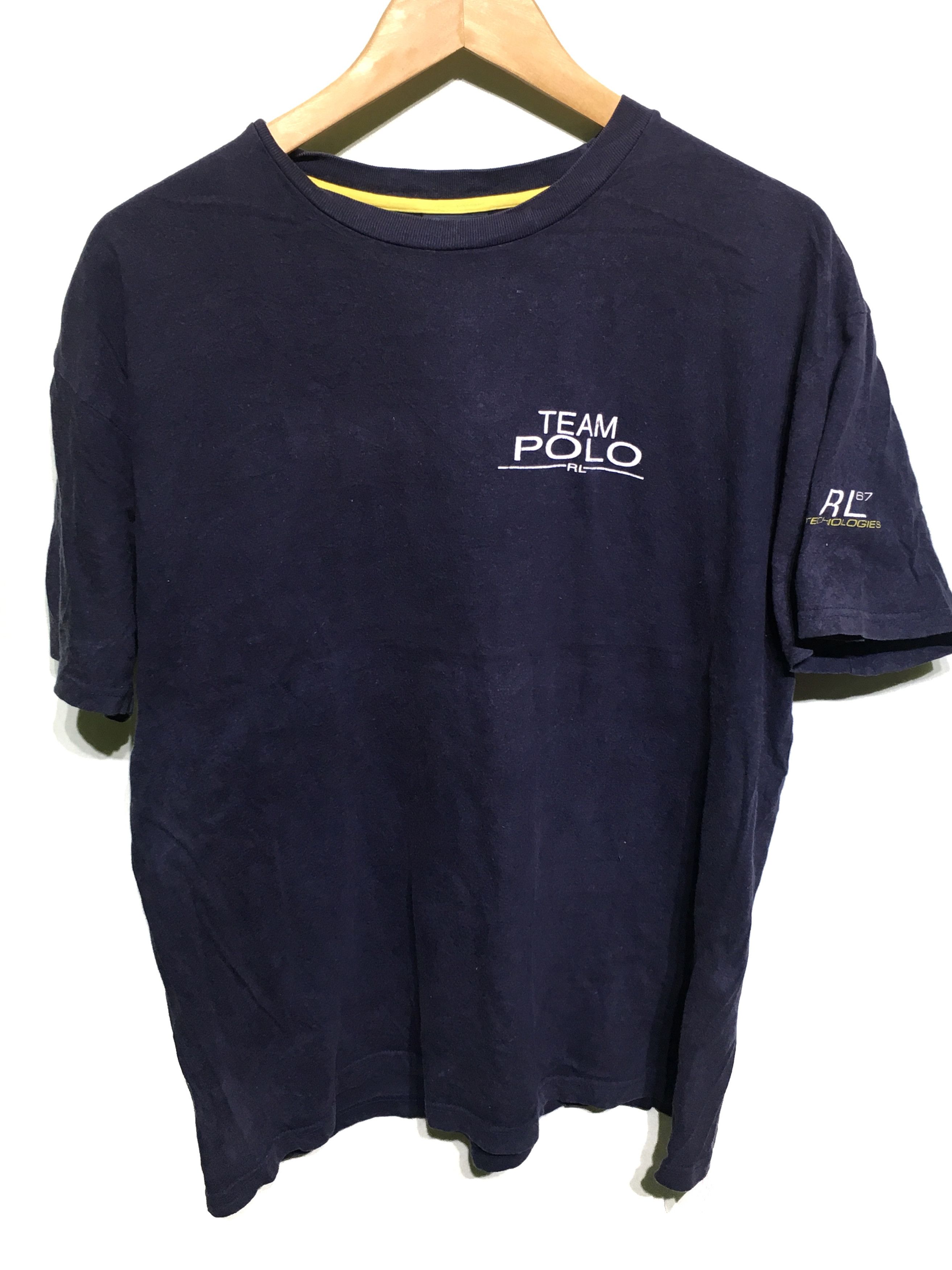 Polo Ralph Lauren VINTAGE POLO RALPH LAUREN TEAM P3 PRL SPELL OUT T-SHIRTS Size US L / EU 52-54 / 3 - 1 Thumbnail