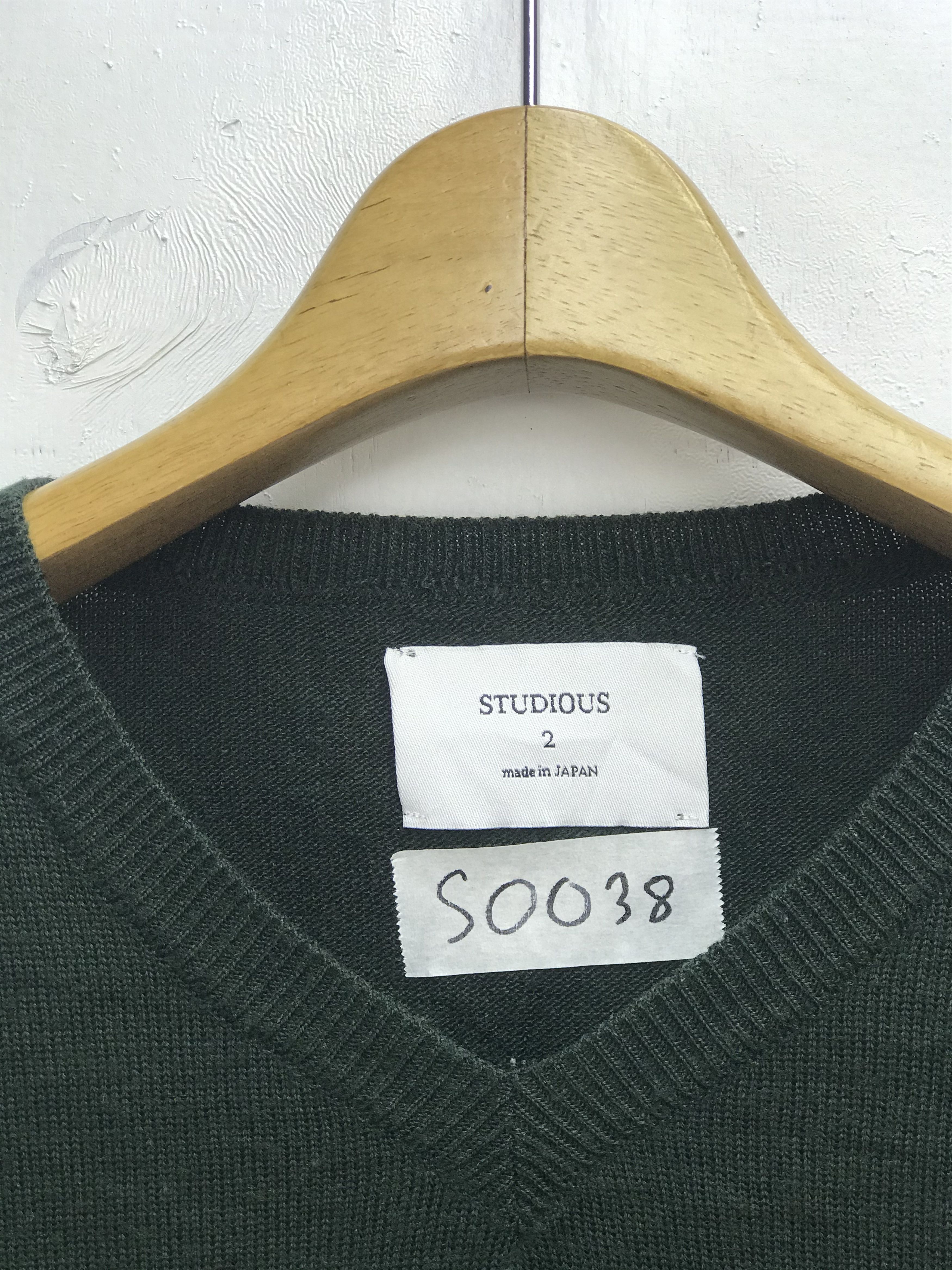 Japanese Brand STUDIOUS JAPAN SWEATSHIRT Size US M / EU 48-50 / 2 - 3 Thumbnail