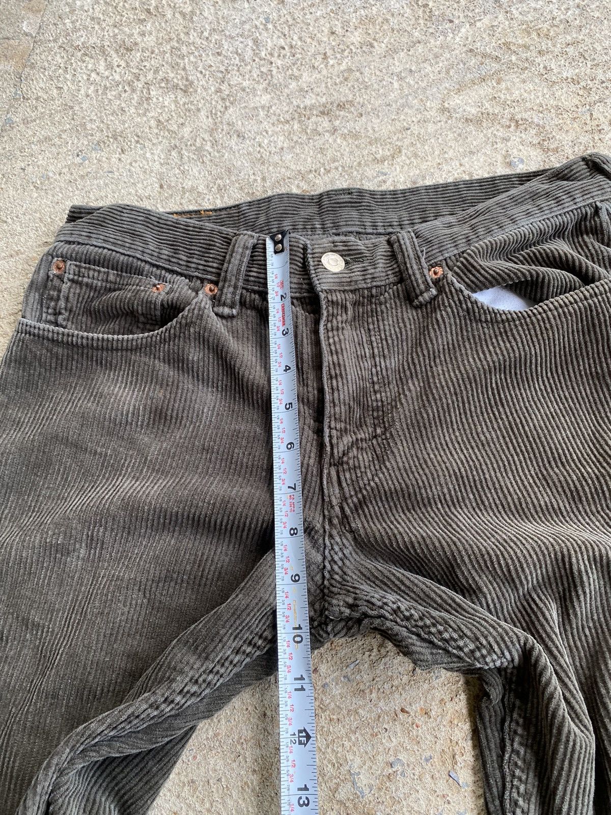 Levi's × Vintage Levi’s Y2K 511 Olive Corduroy Pant Size US 32 / EU 48 - 9 Thumbnail