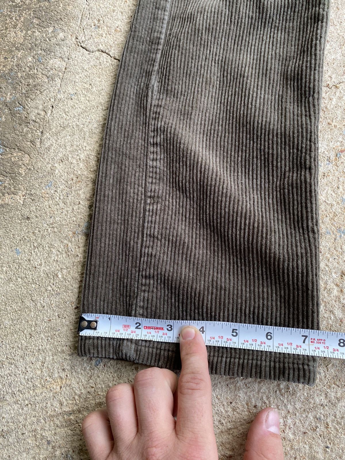 Levi's × Vintage Levi’s Y2K 511 Olive Corduroy Pant Size US 32 / EU 48 - 10 Thumbnail