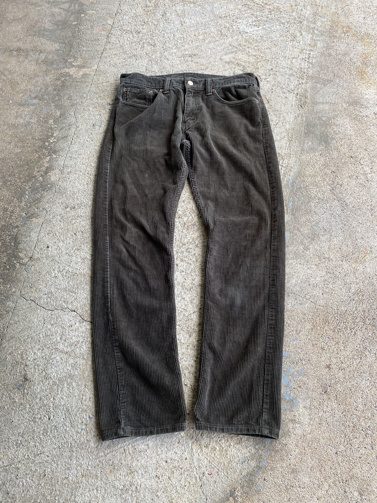 Levi's × Vintage Levi’s Y2K 511 Olive Corduroy Pant Size US 32 / EU 48 - 4 Thumbnail