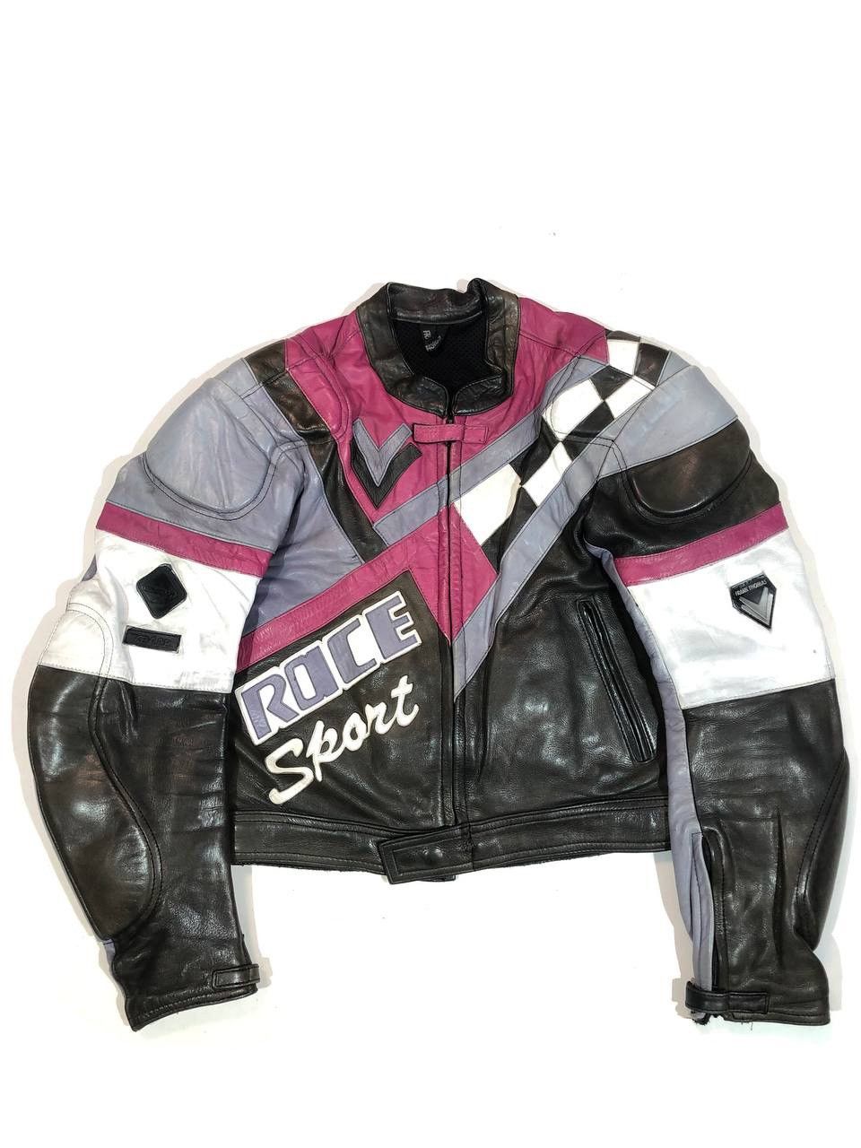 image of Frank Thomas Racing Leather Jacket, Men's (Size Medium)