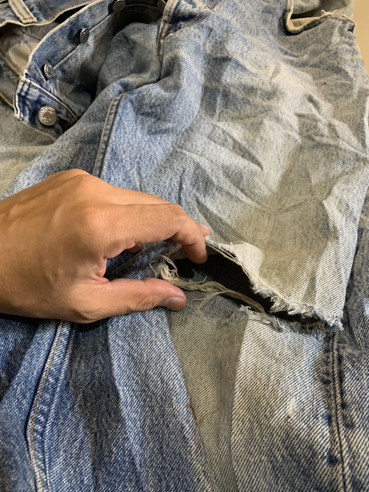 Levi's VINTAGE 1989-1992 LEVI'S 501 JEANS Size US 36 / EU 52 - 9 Thumbnail